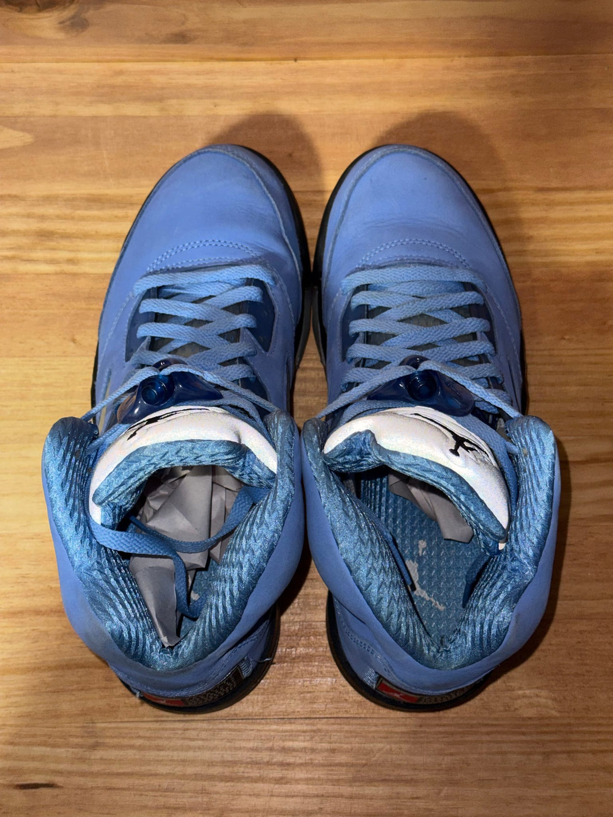 Jordan 5 Retro UNC University Blue - Size 8.5
