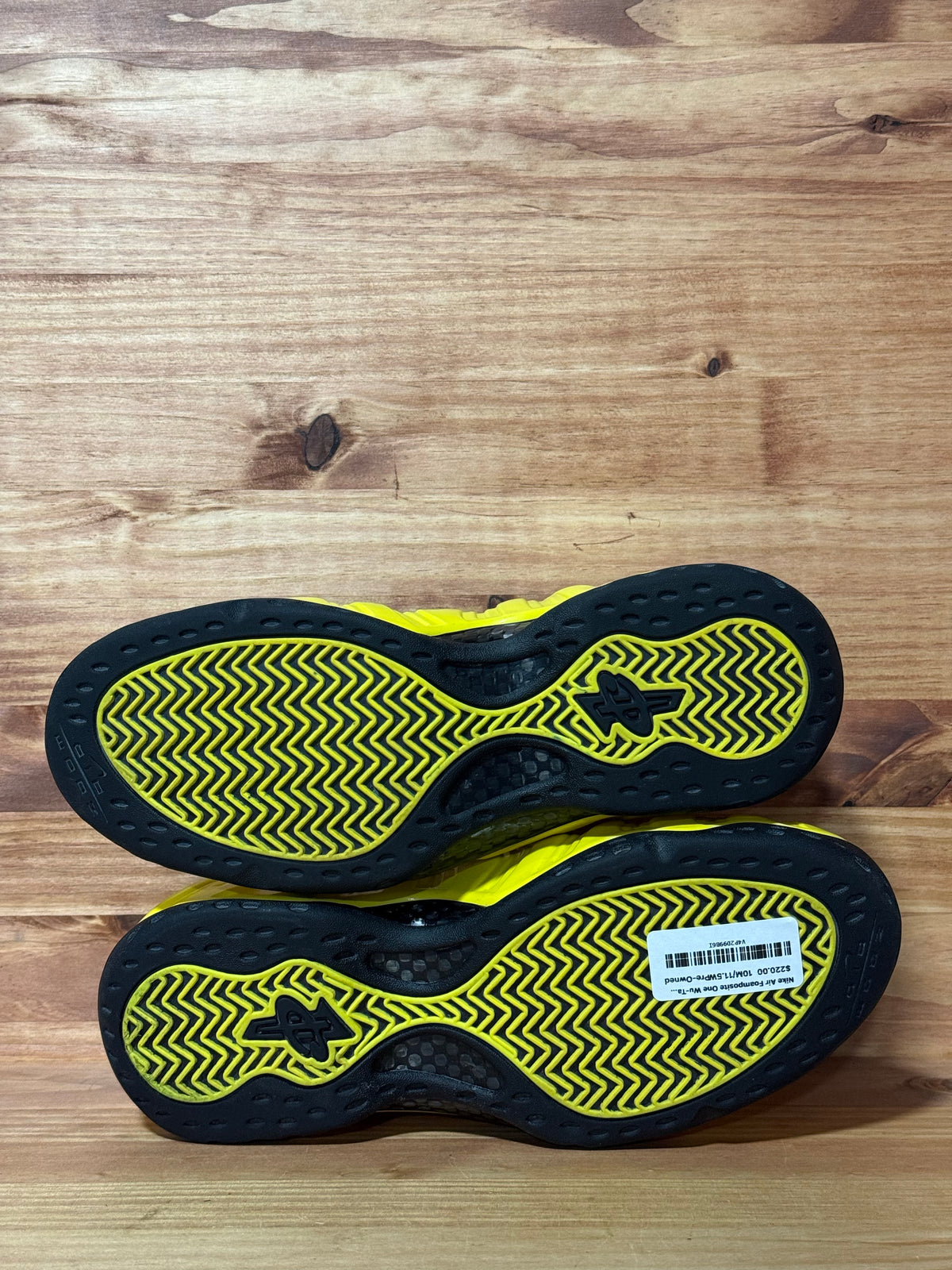 Nike Air Foamposite One Wu-Tang Optic Yellow
