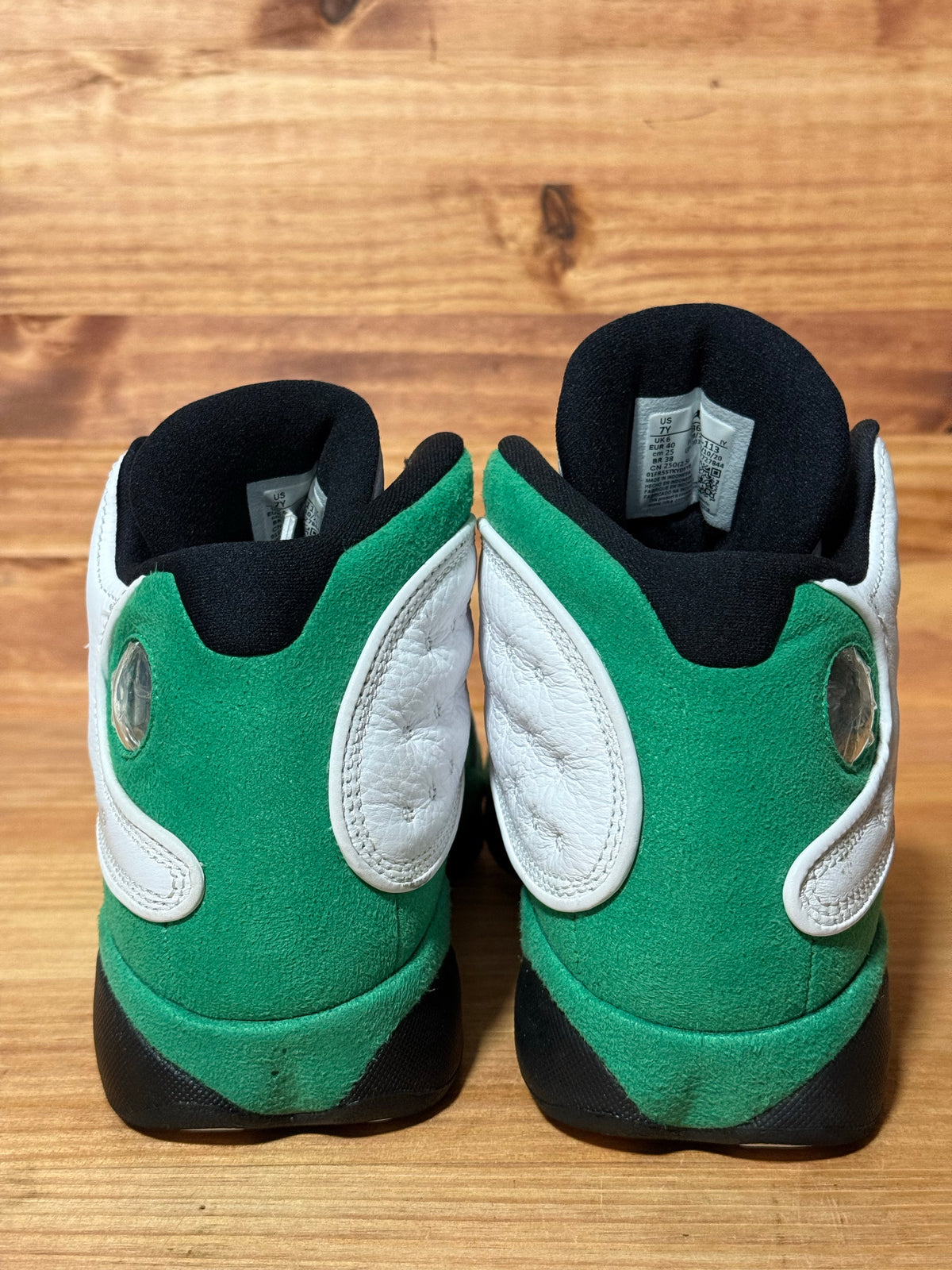Jordan 13 Retro White Lucky Green (GS)