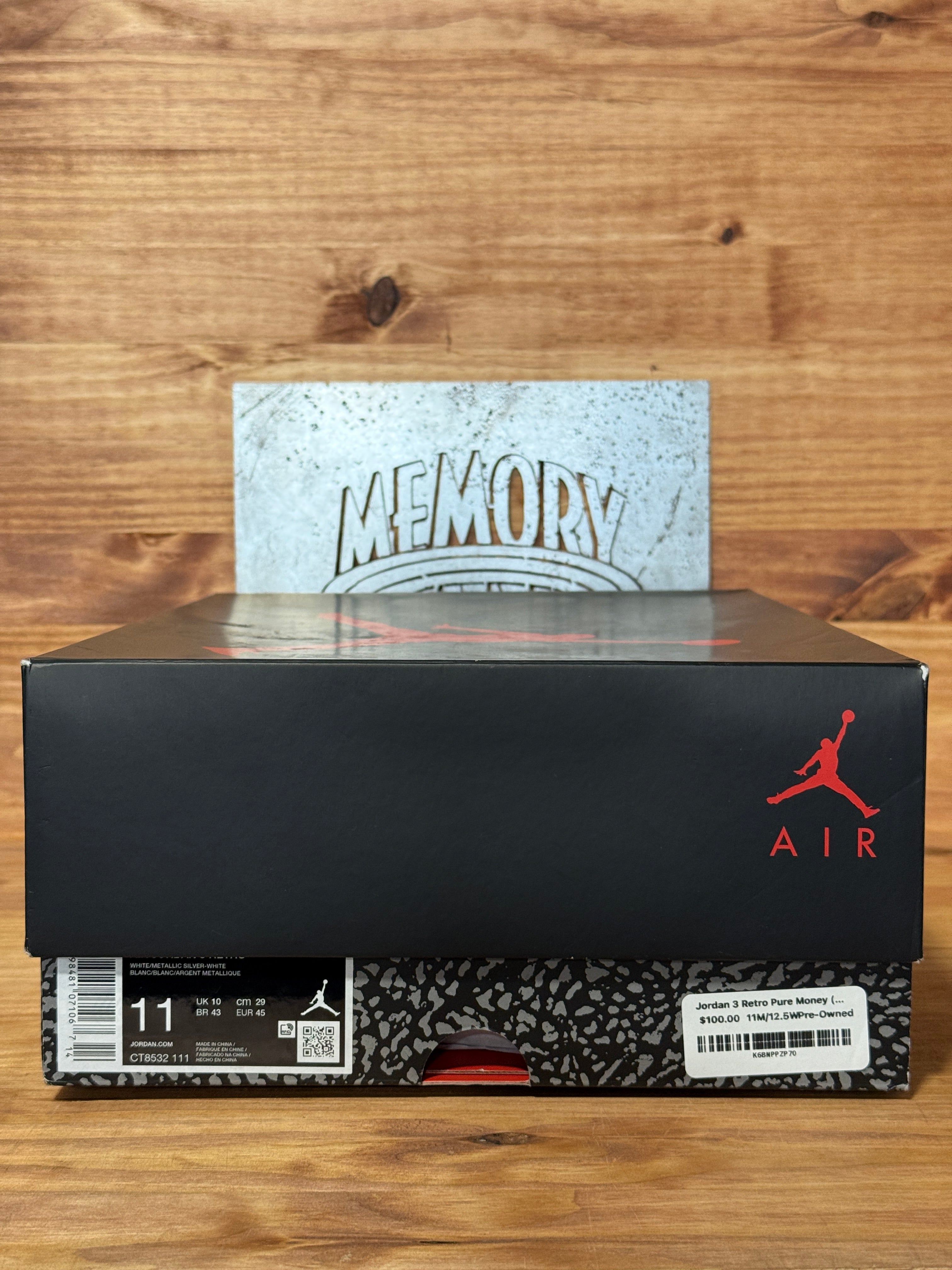 Jordan 3 Retro Pure Money (2025)