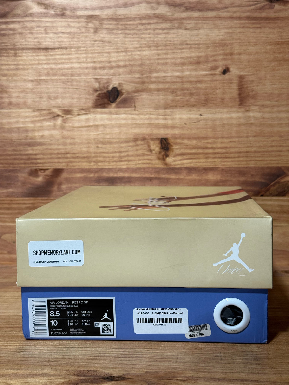 Jordan 4 Retro SP 30th Anniversary Union Desert Moss
