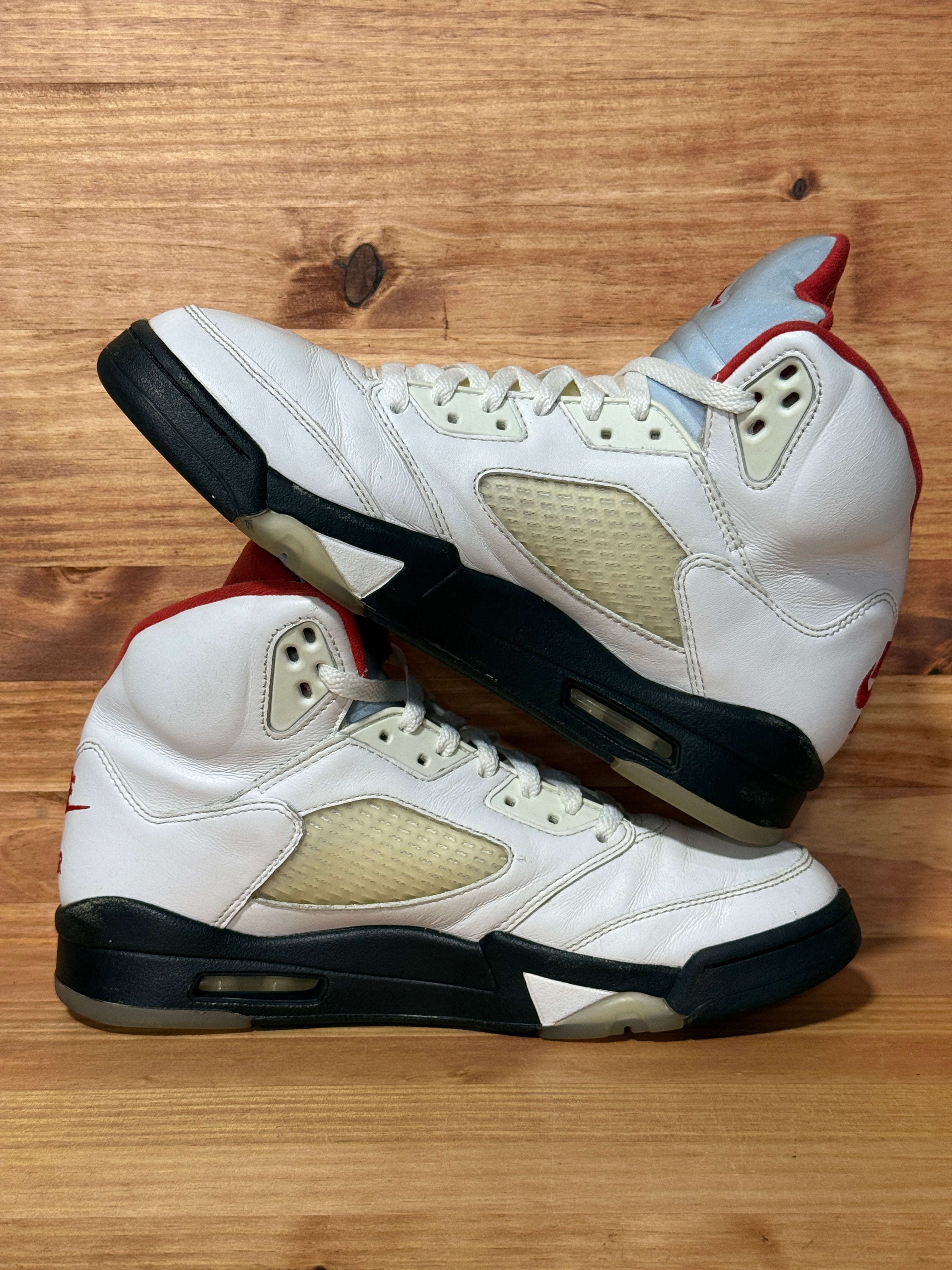 Jordan 5 Retro Fire Red Silver Tongue (2020)