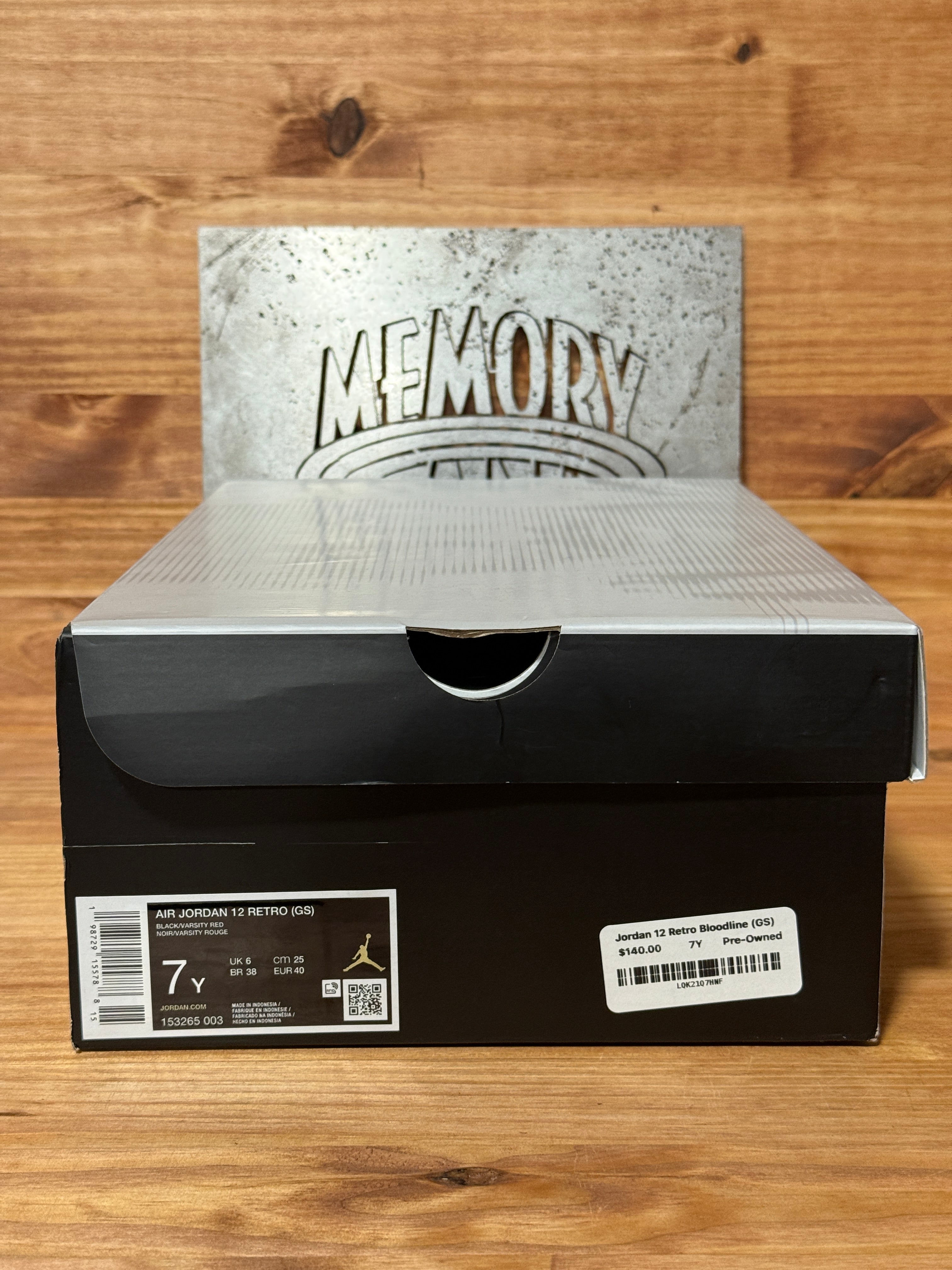 Jordan 12 Retro Bloodline (GS)