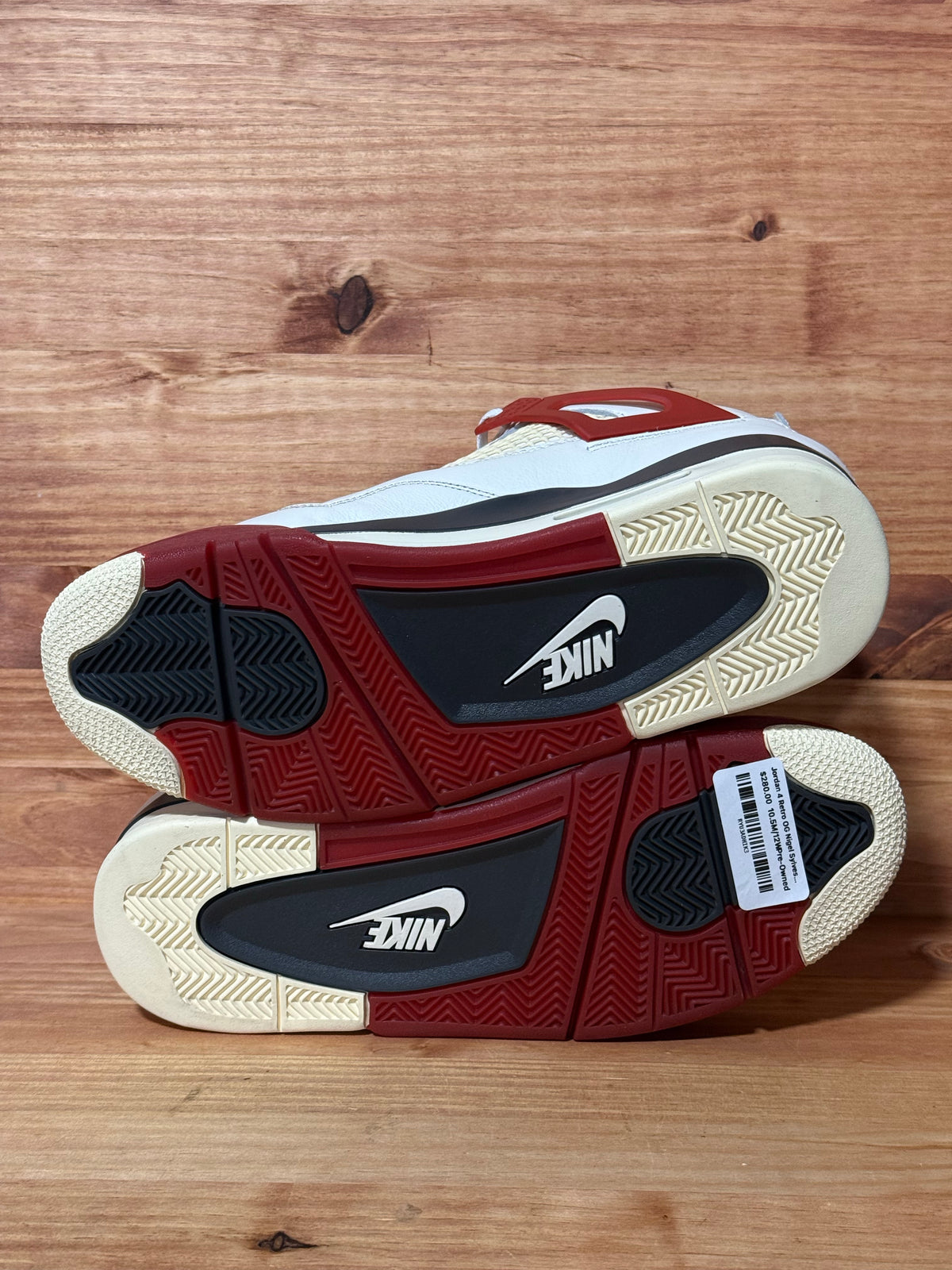 Jordan 4 Retro OG Nigel Sylvester Brick After Brick - Size 10.5