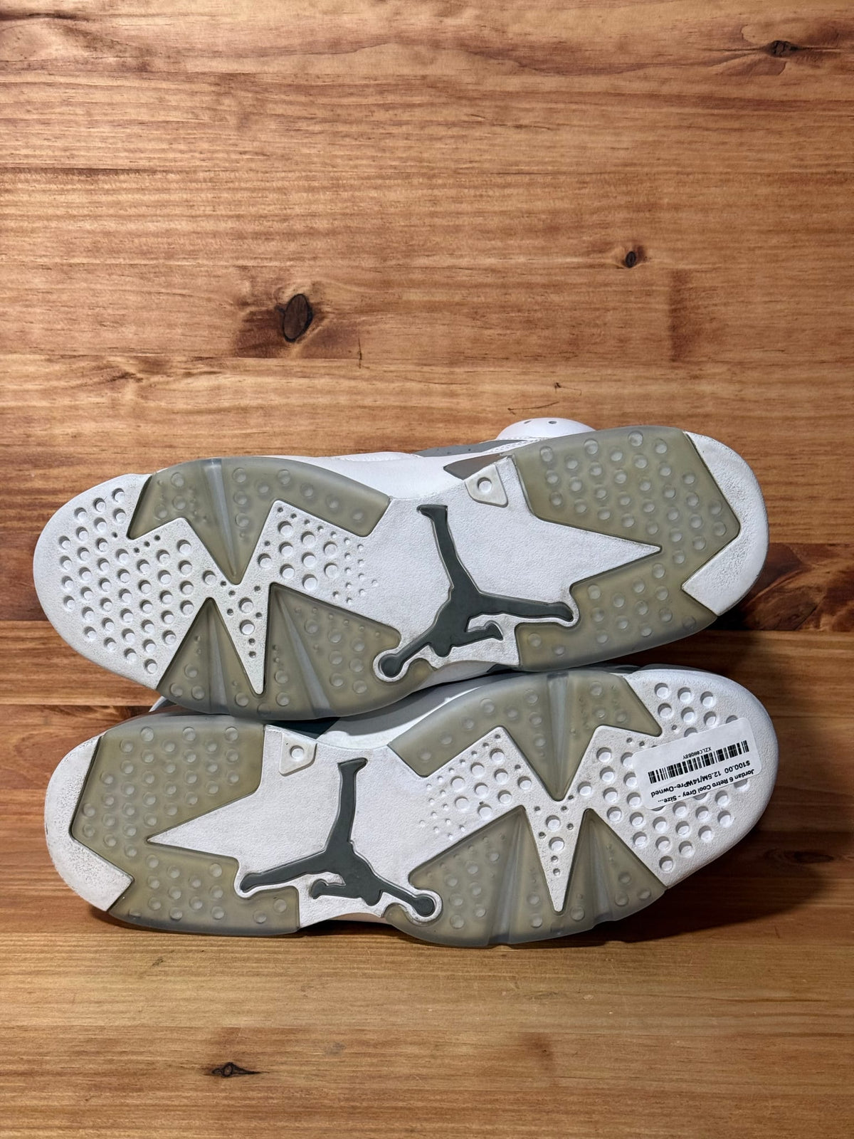 Jordan 6 Retro Cool Grey - Size 12.5