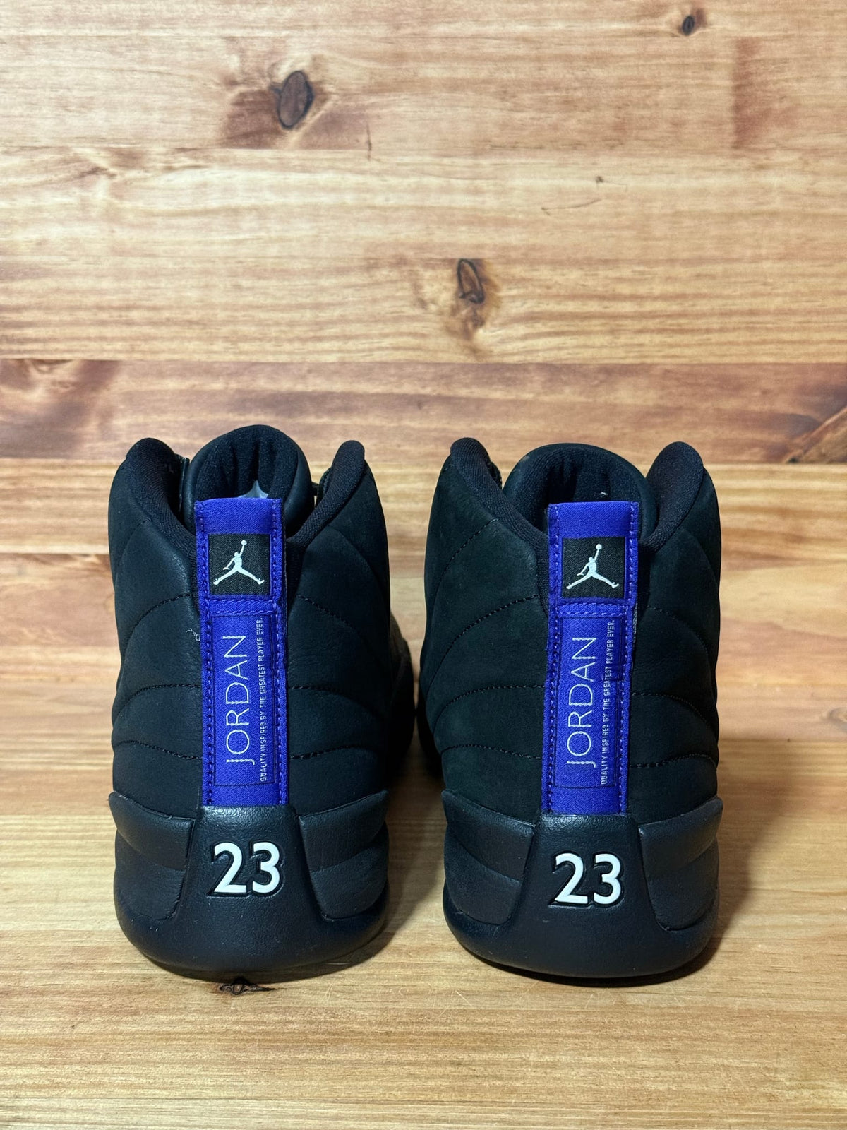 Jordan 12 Retro Black Dark Concord - Size 10.5