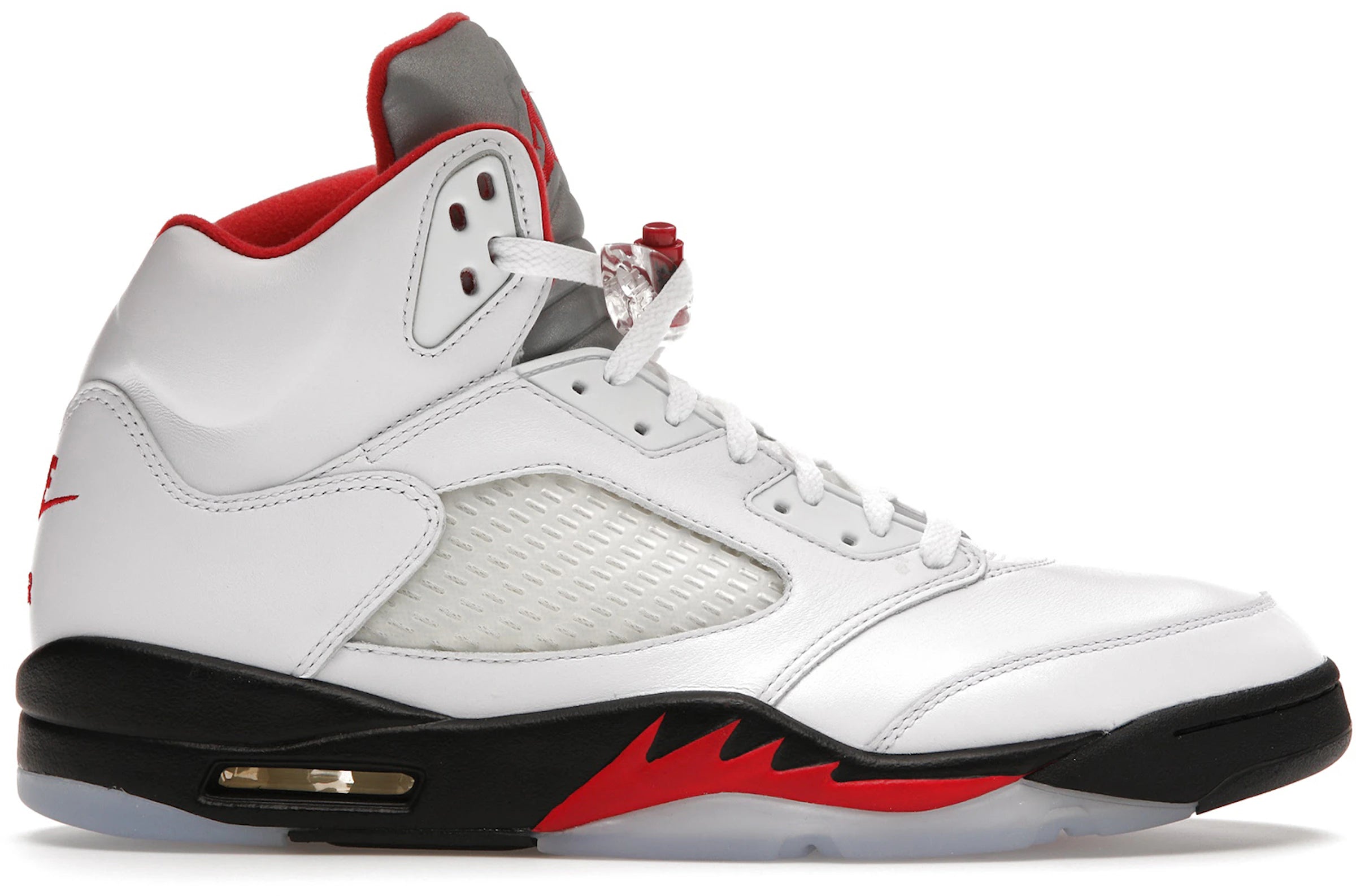Jordan 5 Retro Fire Red Silver Tongue (2020)
