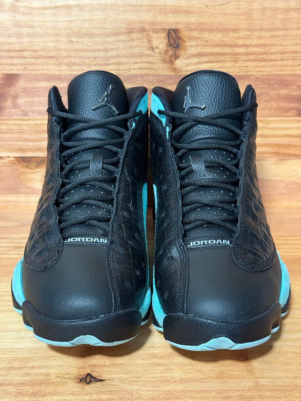 Jordan 13 Retro Black Island Green
