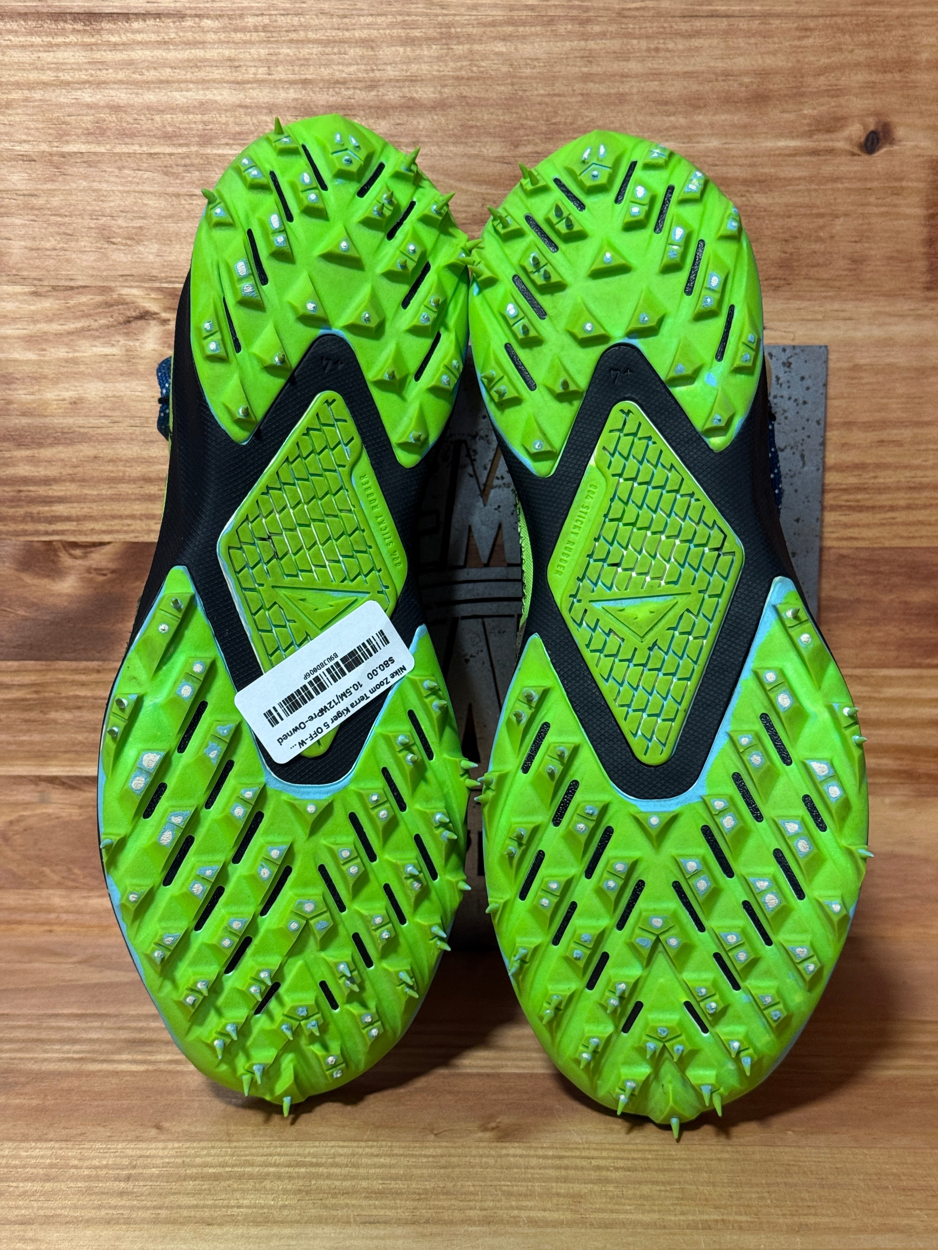 Nike Zoom Terra Kiger 5 OFF-WHITE Electric Green (Women's)