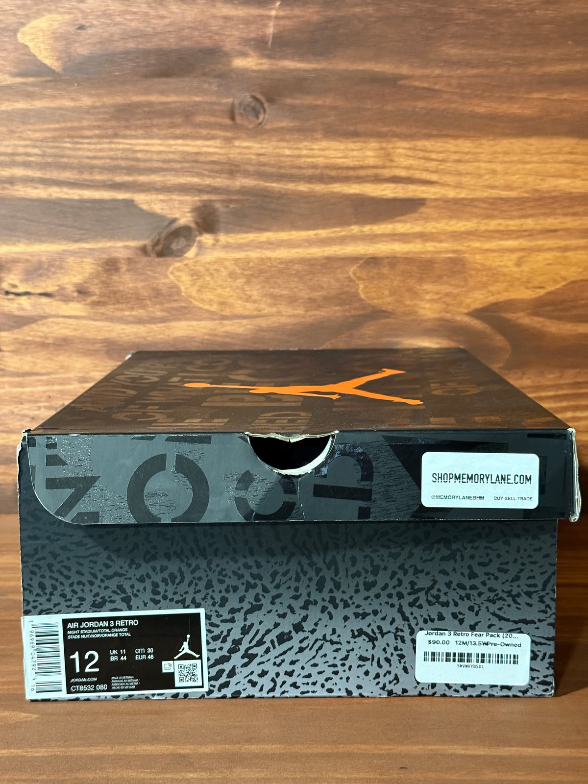 Jordan 3 Retro Fear Pack (2023)