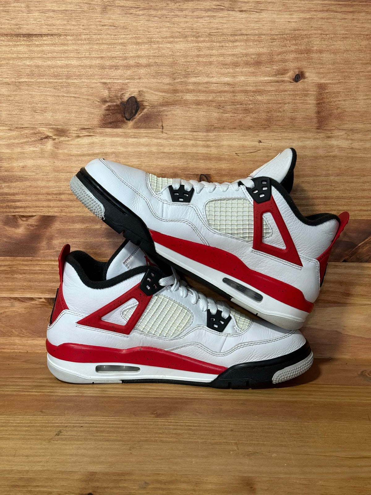 Jordan 4 Retro Red Cement (GS) - Size 7Y