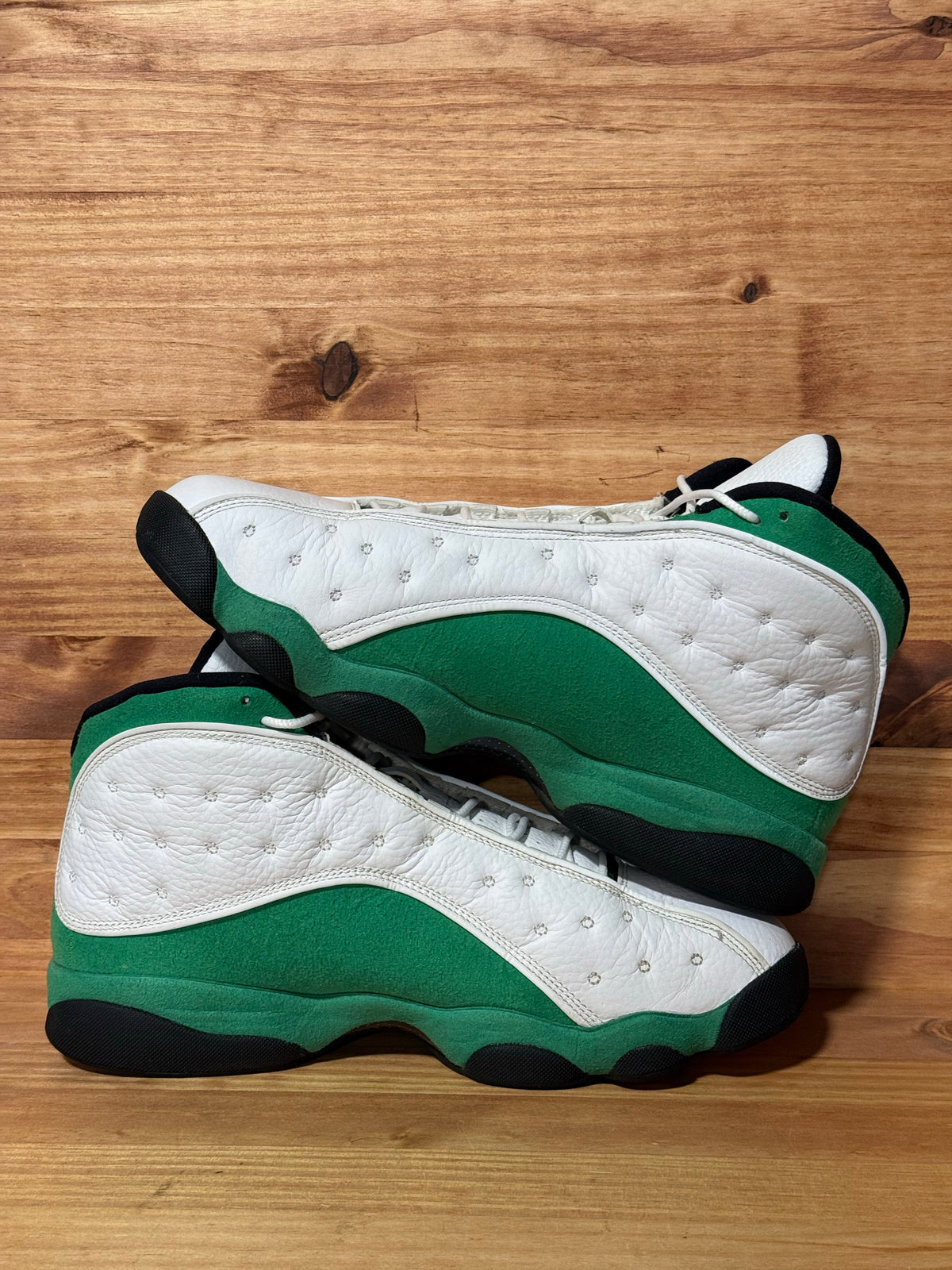 Jordan 13 Retro White Lucky Green