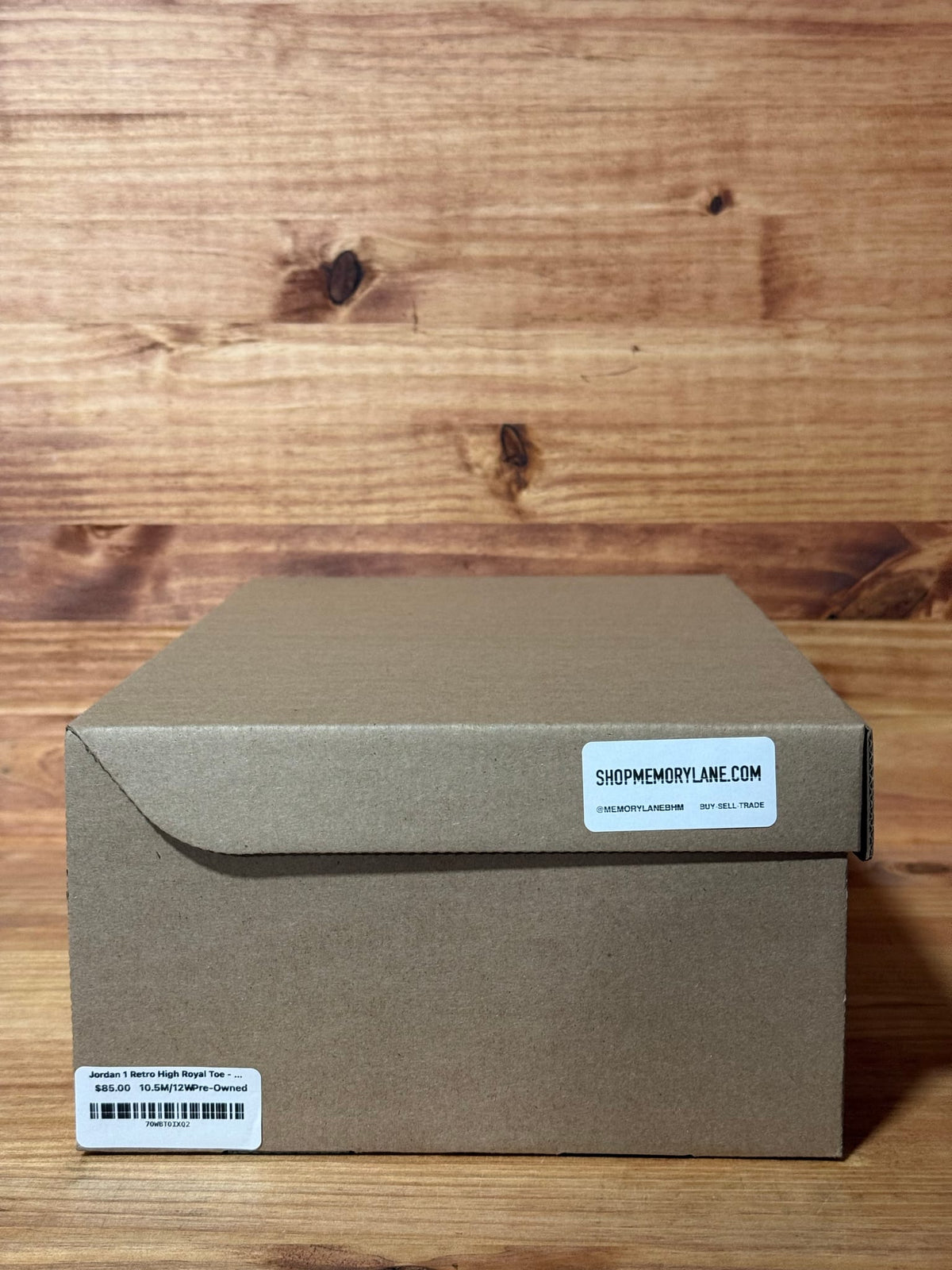 Jordan 1 Retro High Royal Toe - Size 10.5