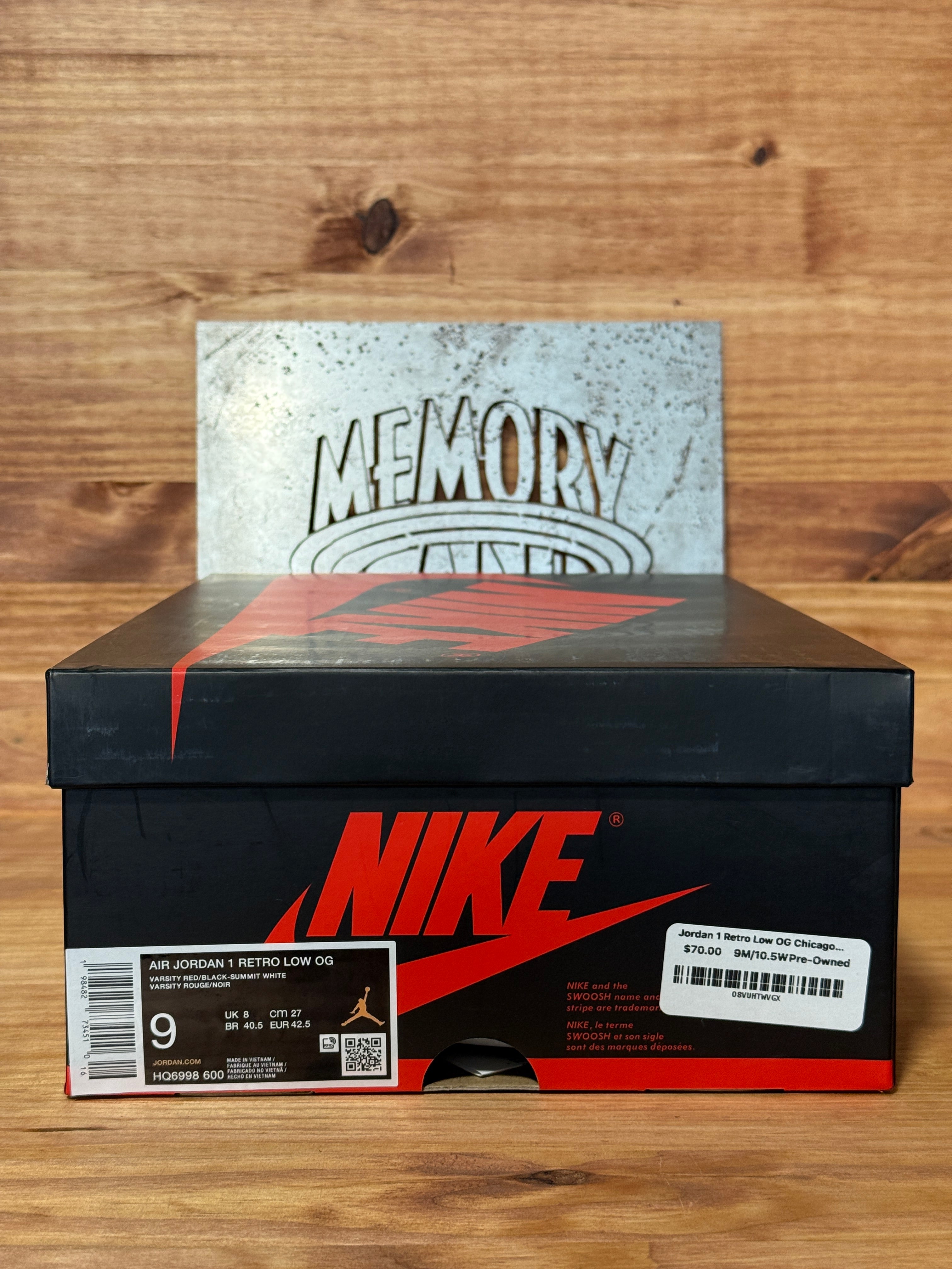 Jordan 1 Retro Low OG Chicago (2025)