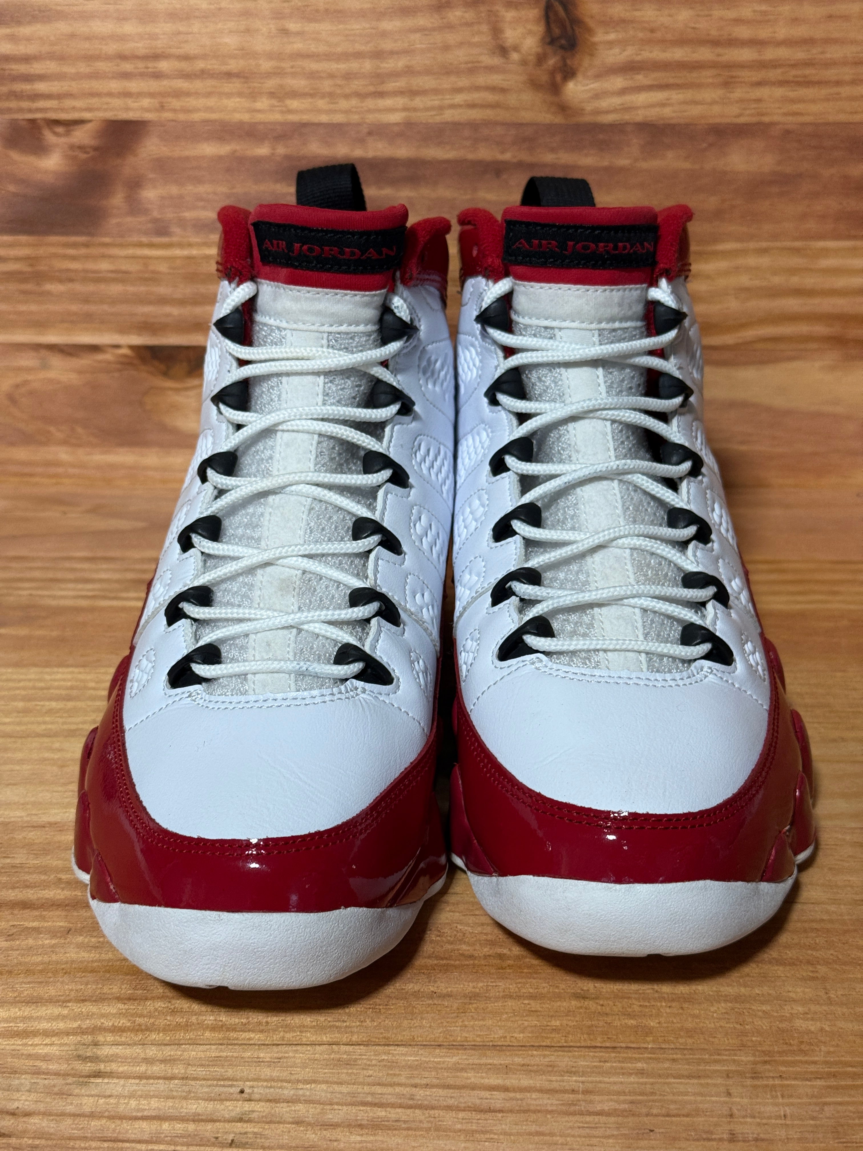 Jordan 9 Retro White Gym Red