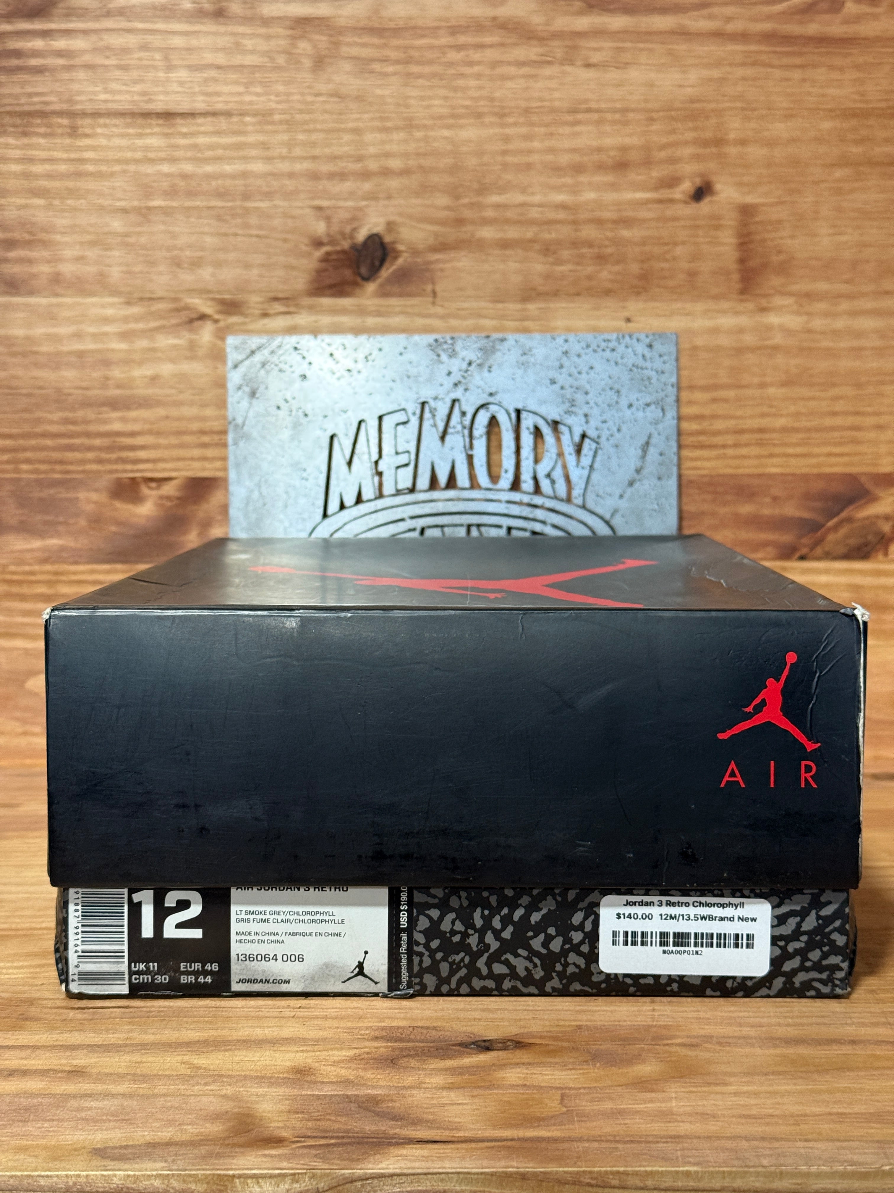 Jordan 3 Retro Chlorophyll