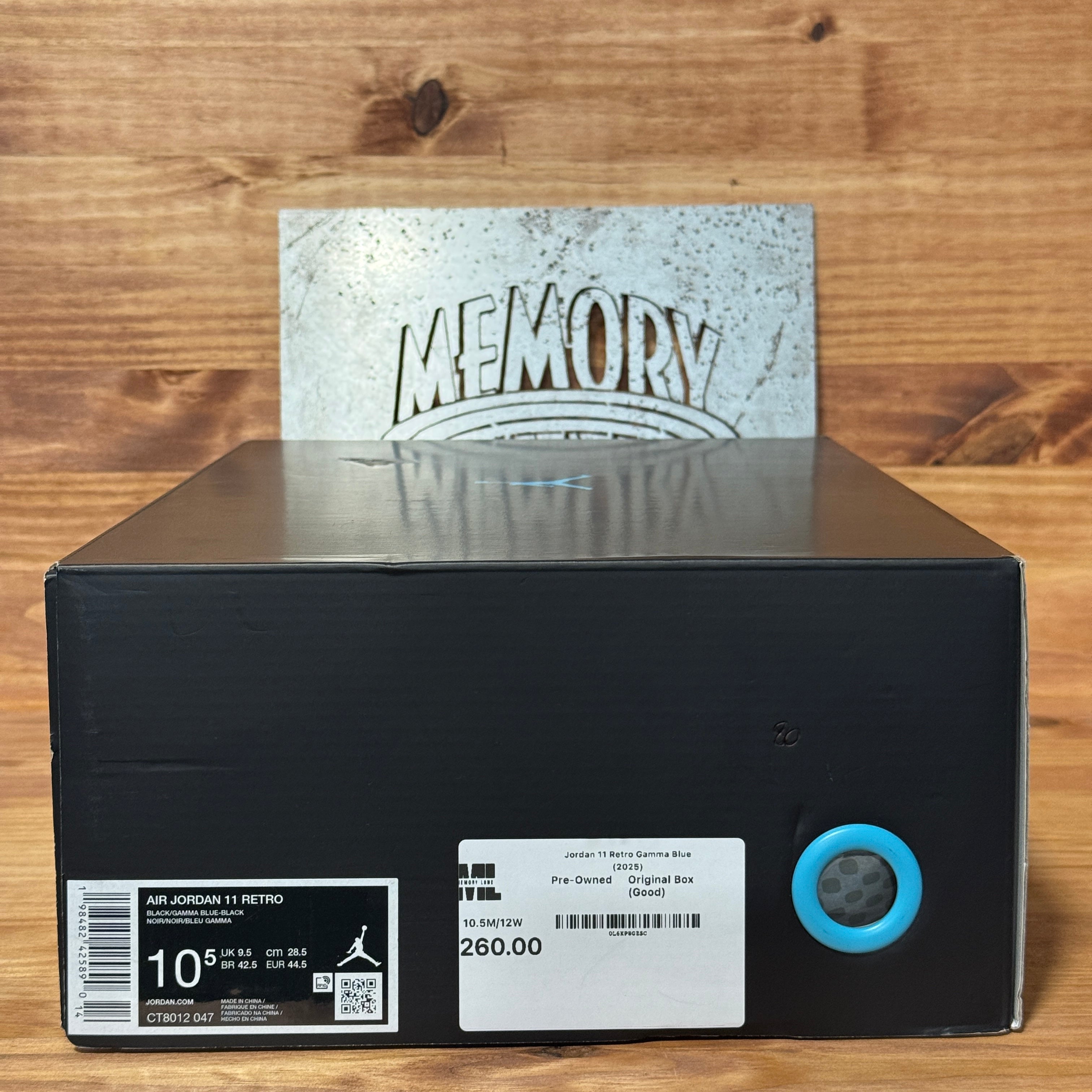 Jordan 11 Retro Gamma Blue (2025)