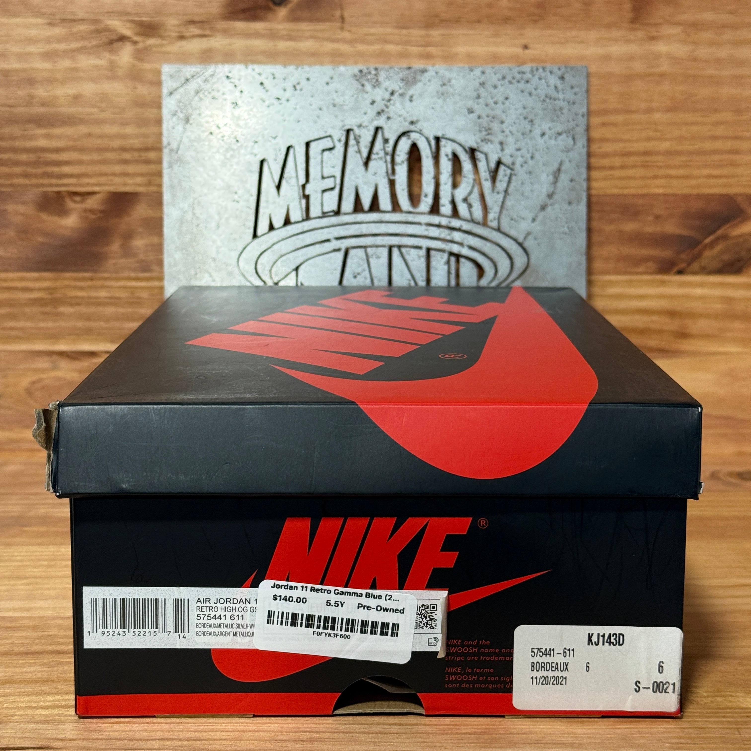Jordan 11 Retro Gamma Blue (2025) (GS)