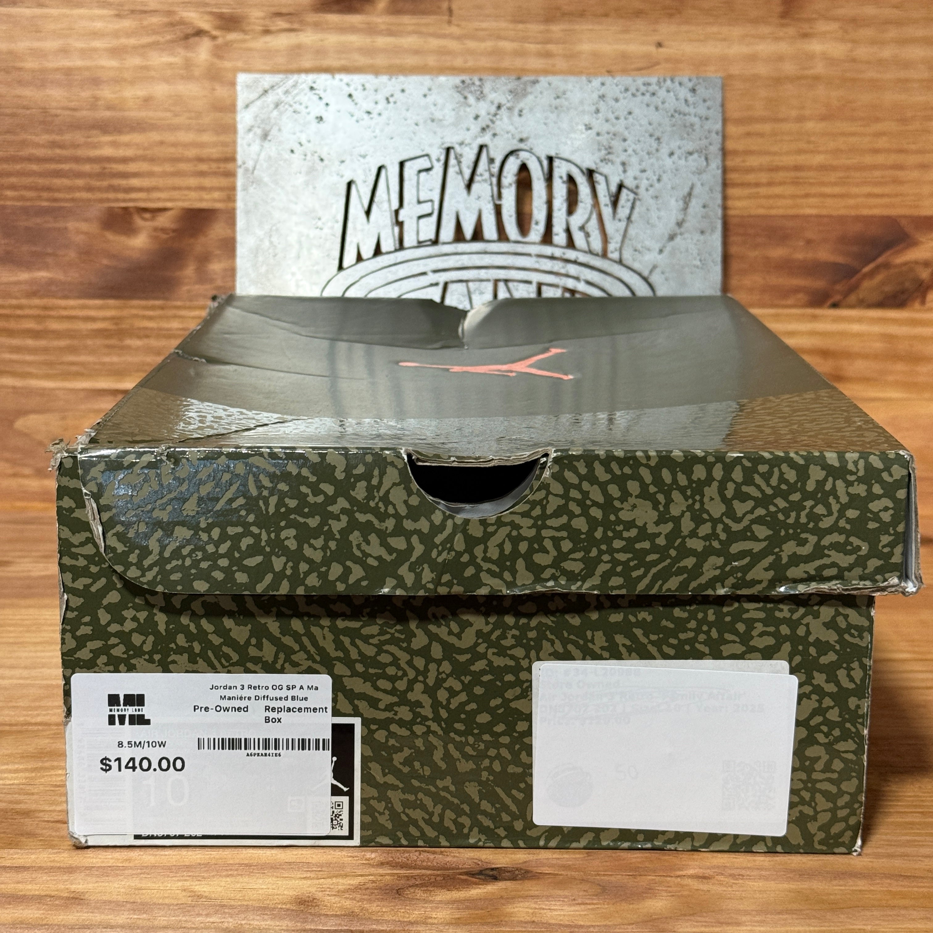 Jordan 3 Retro OG SP A Ma Maniére Diffused Blue