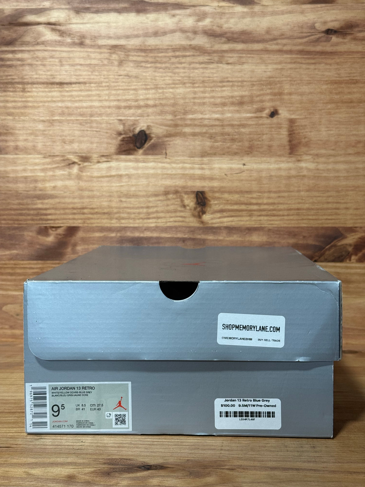Jordan 13 Retro Blue Grey