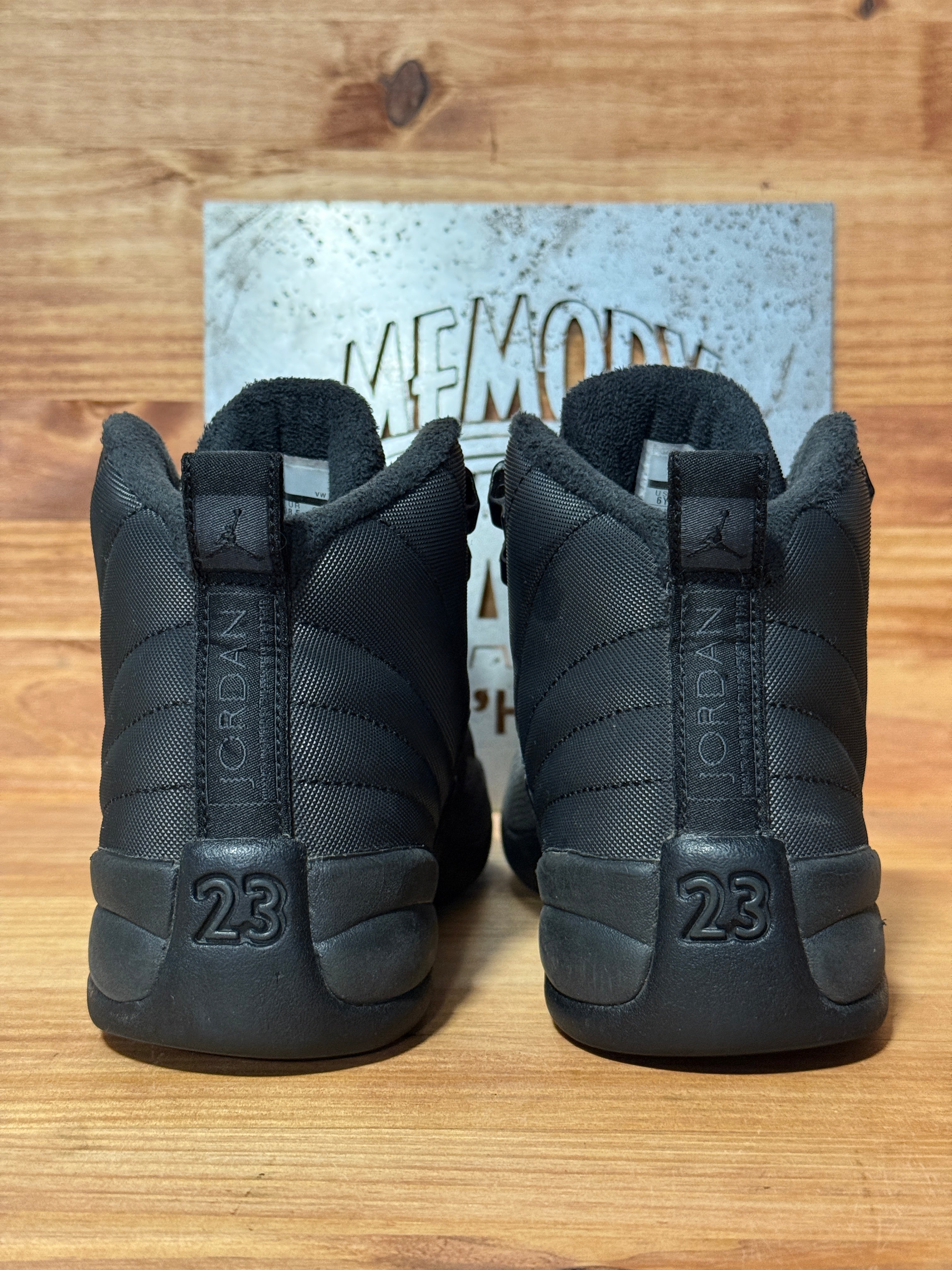 Jordan 12 Retro Winter Black (GS)