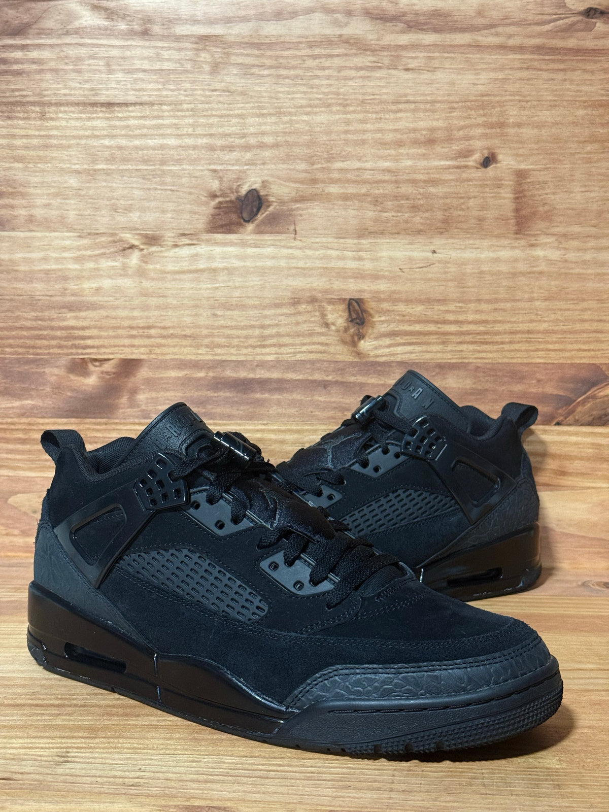 Jordan Spizike Low Black Cat