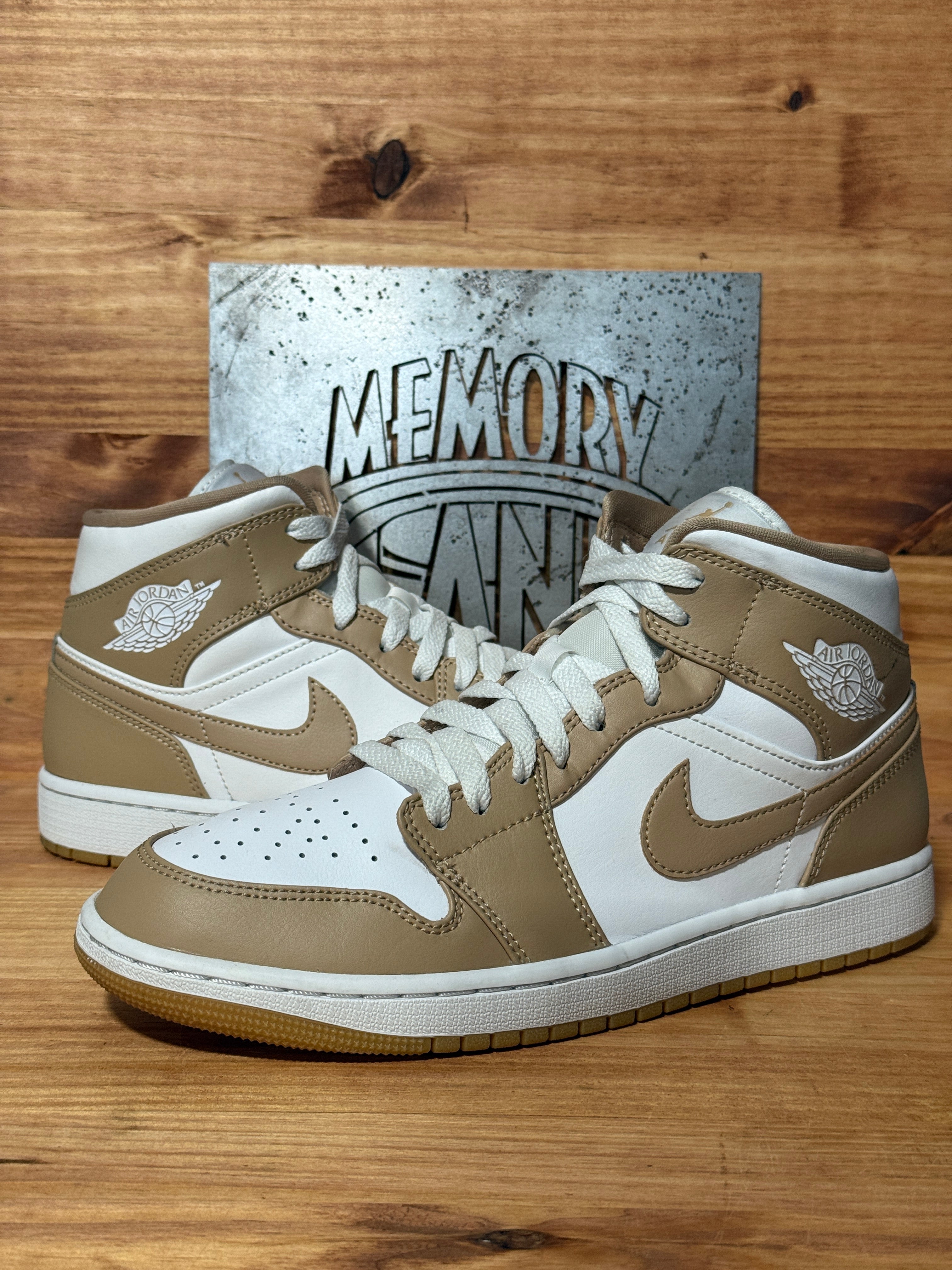 Jordan 1 Mid Tan Gum