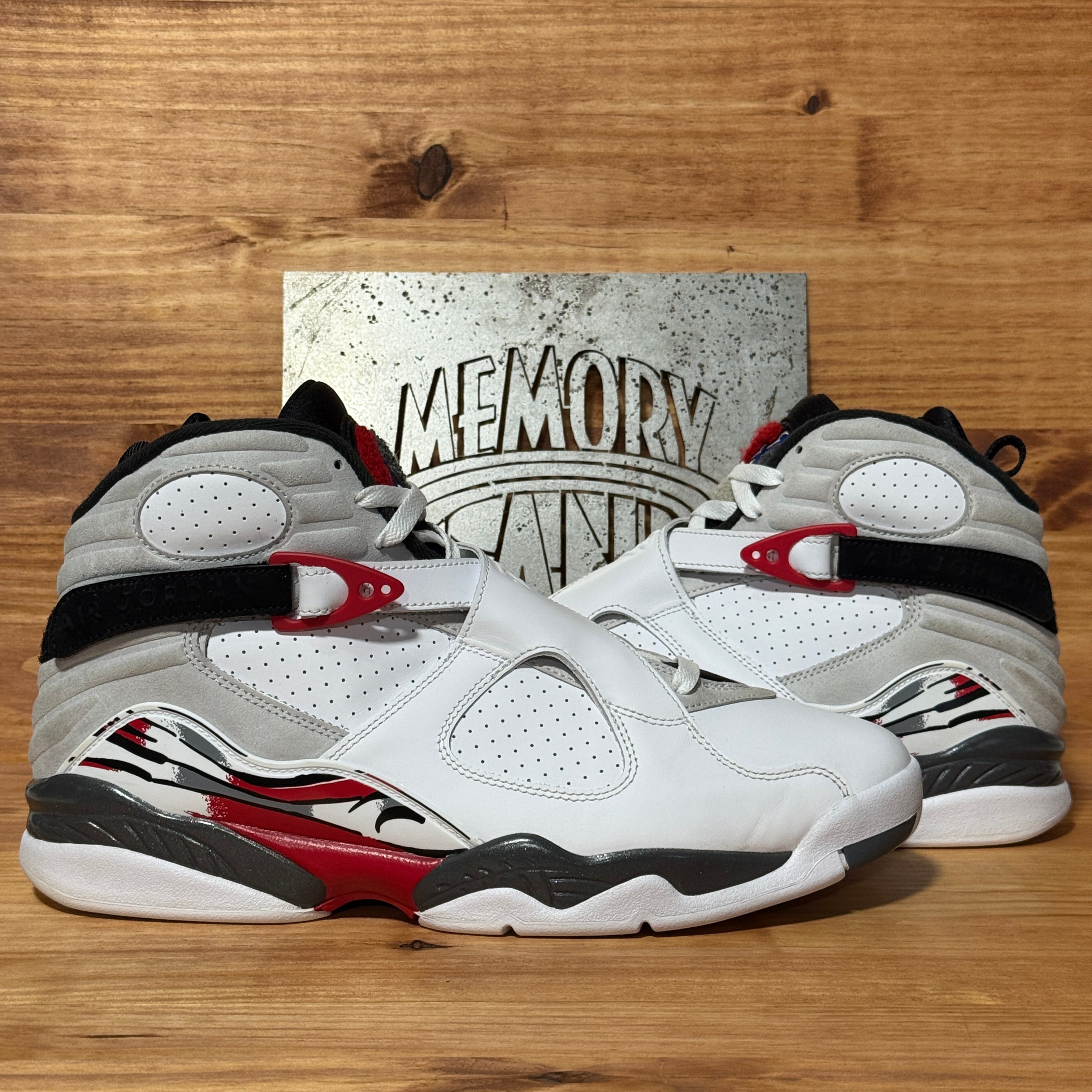 Jordan 8 Retro White True Red (2025)
