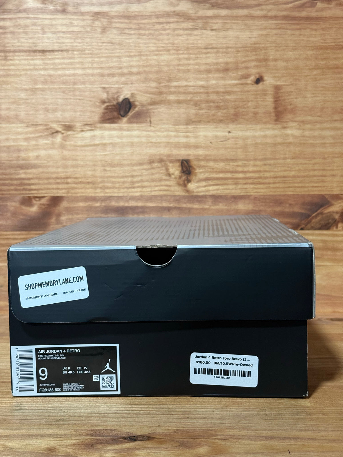 Jordan 4 Retro Toro Bravo (2026) - Size 9