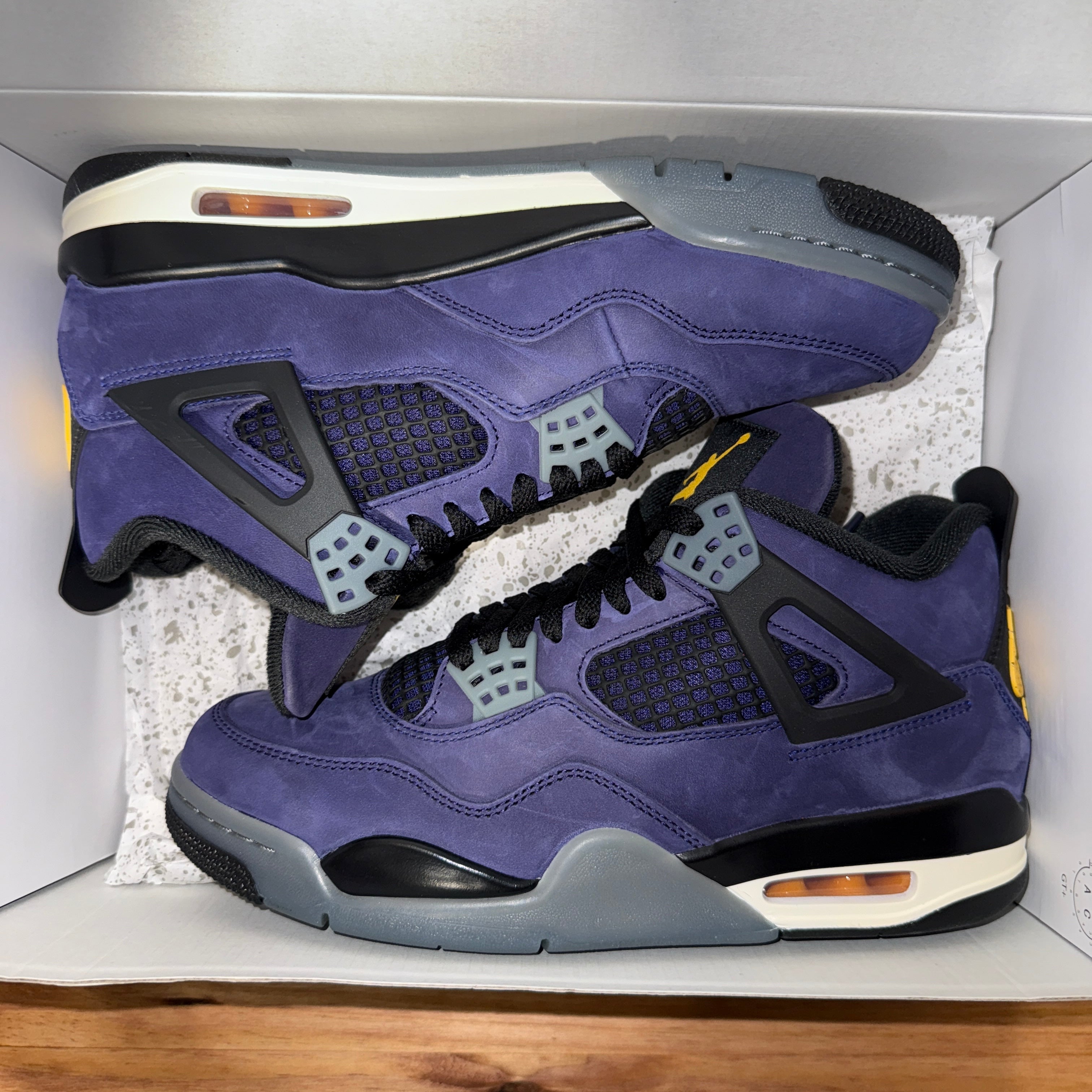 Jordan 4 Retro Lakers