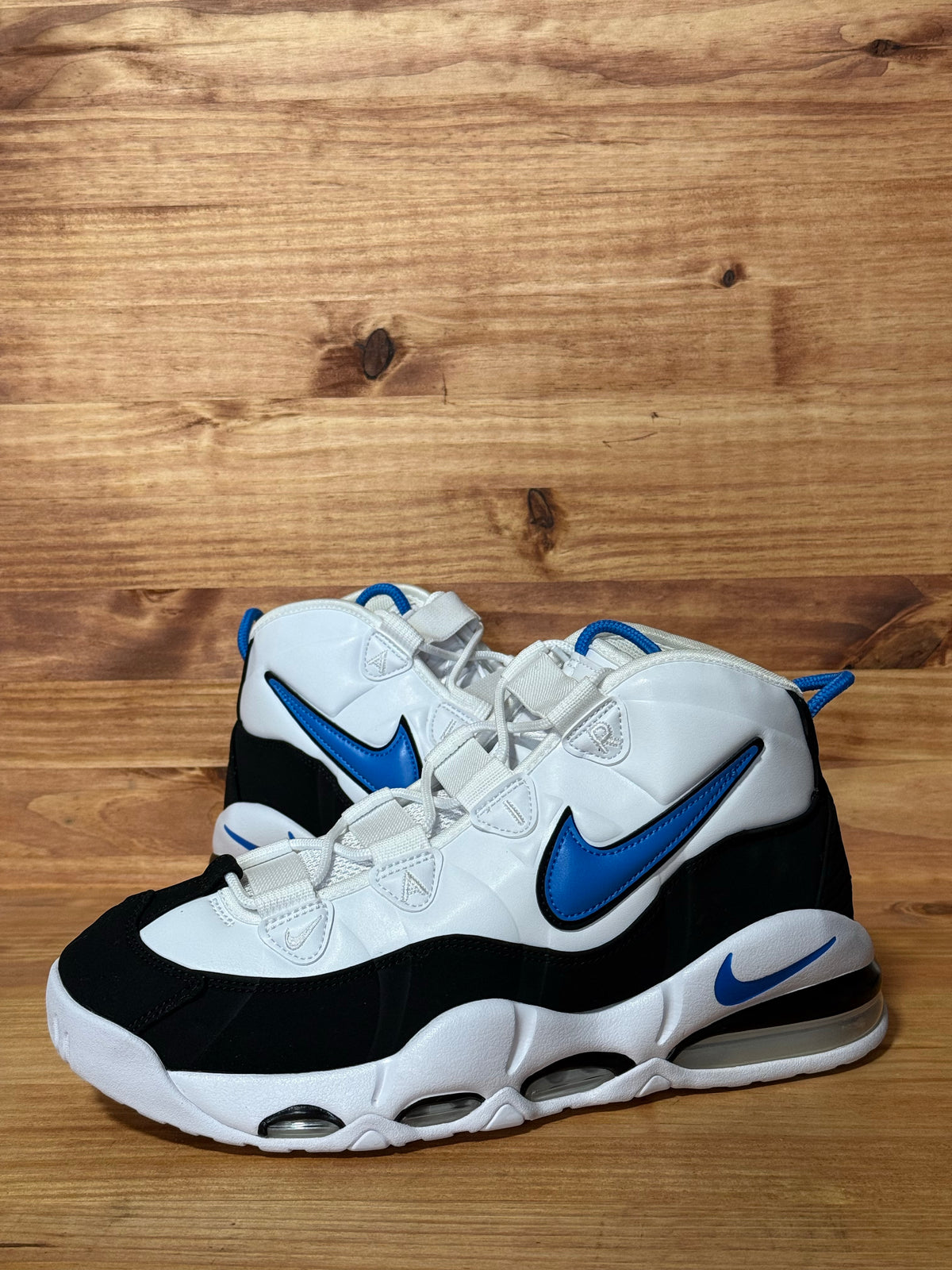 Nike Air Max Uptempo 95 White Photo Blue Black
