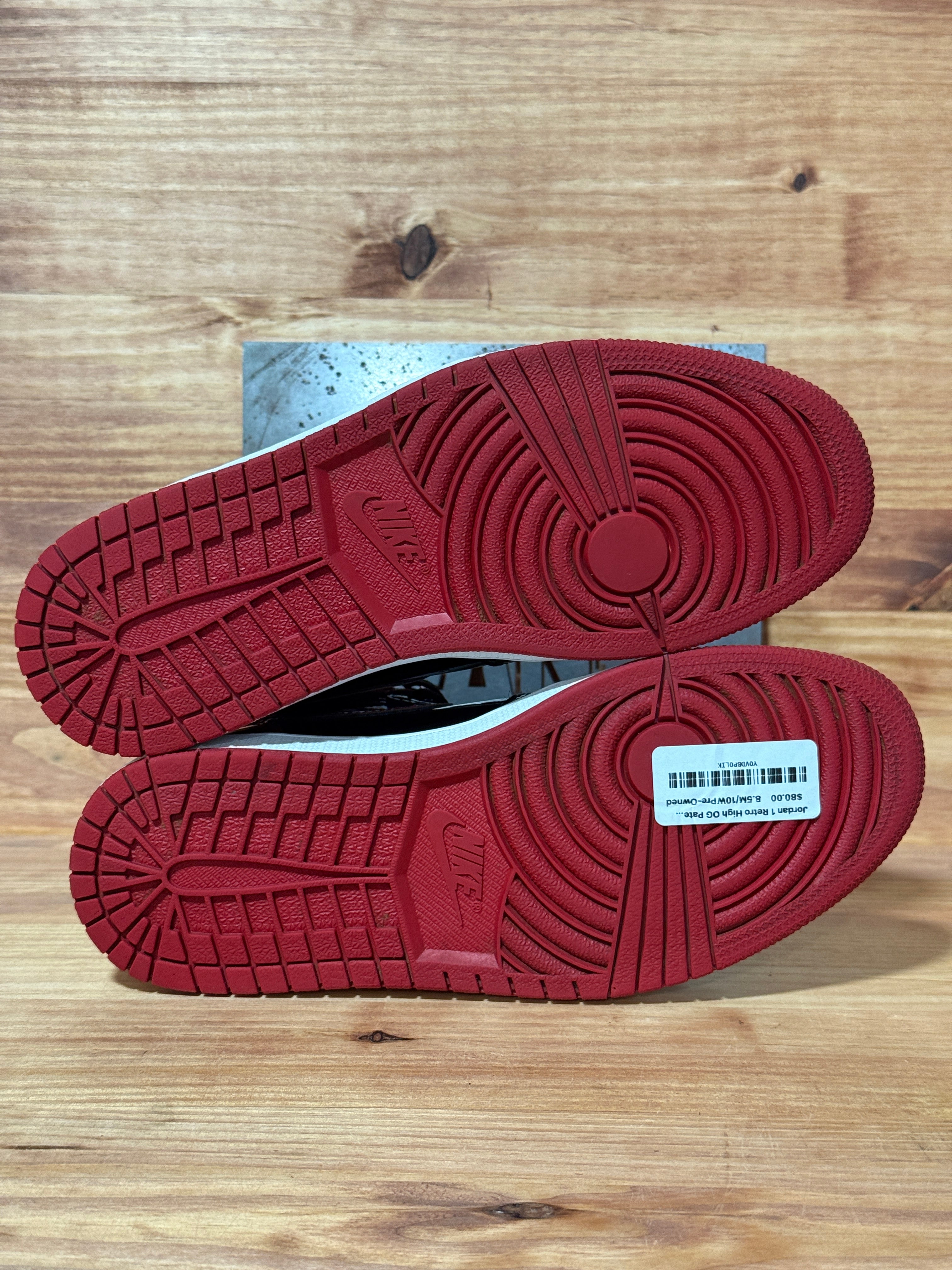 Jordan 1 Retro High OG Patent Bred