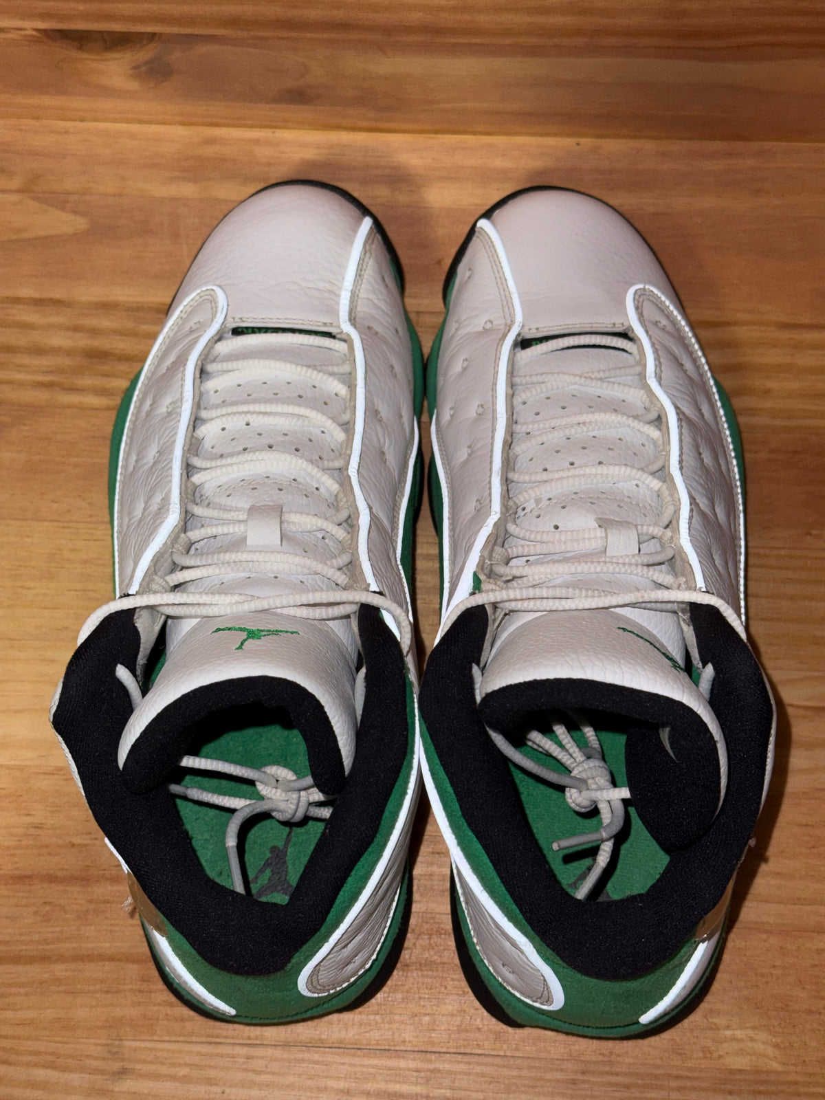 Jordan 13 Retro White Lucky Green