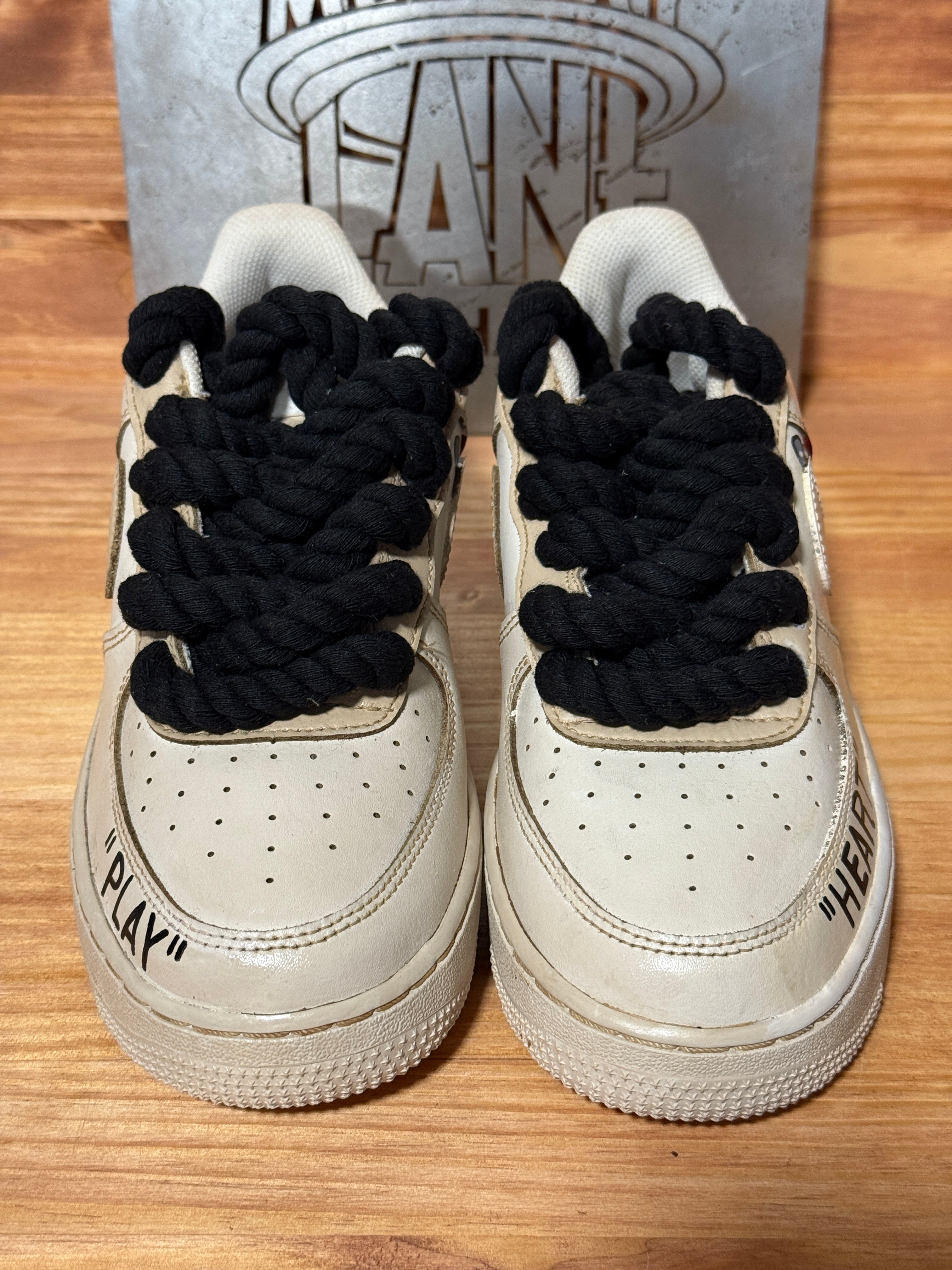 Nike Air Force 1 Low LE Triple White (GS)
