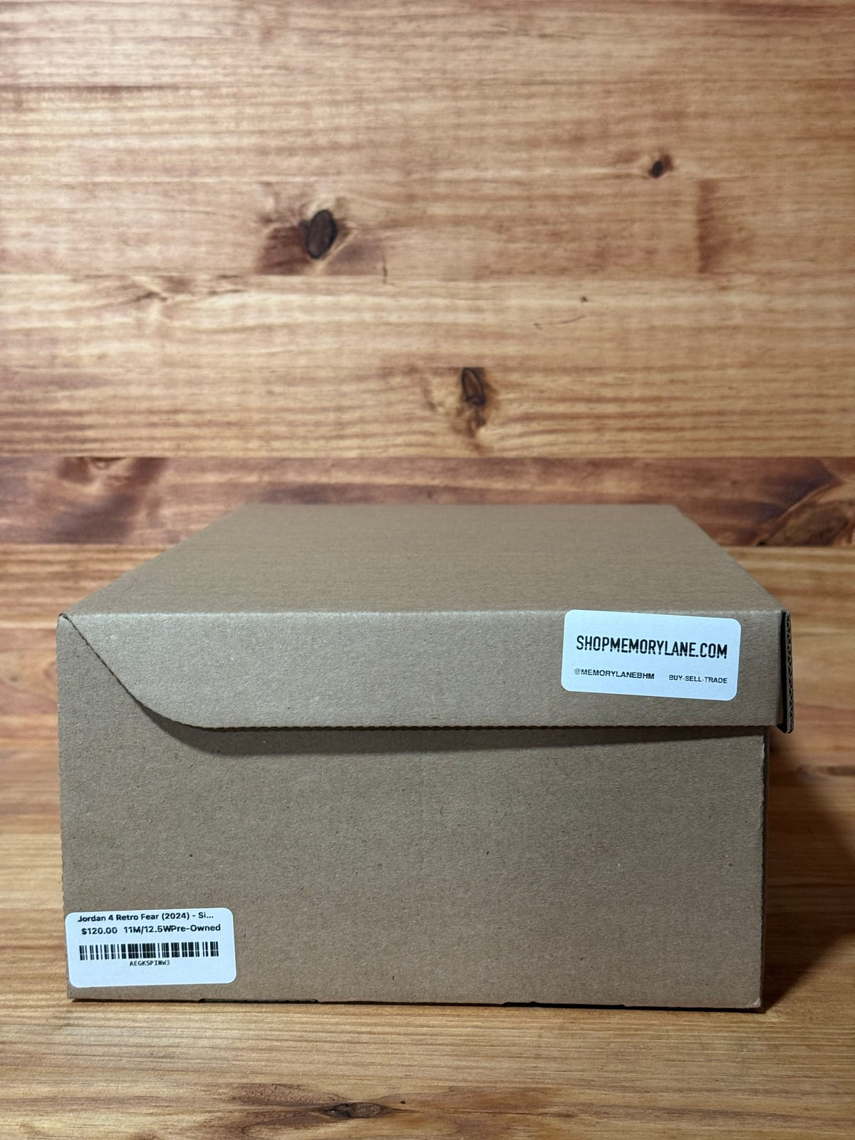 Jordan 4 Retro Fear (2024) - Size 11