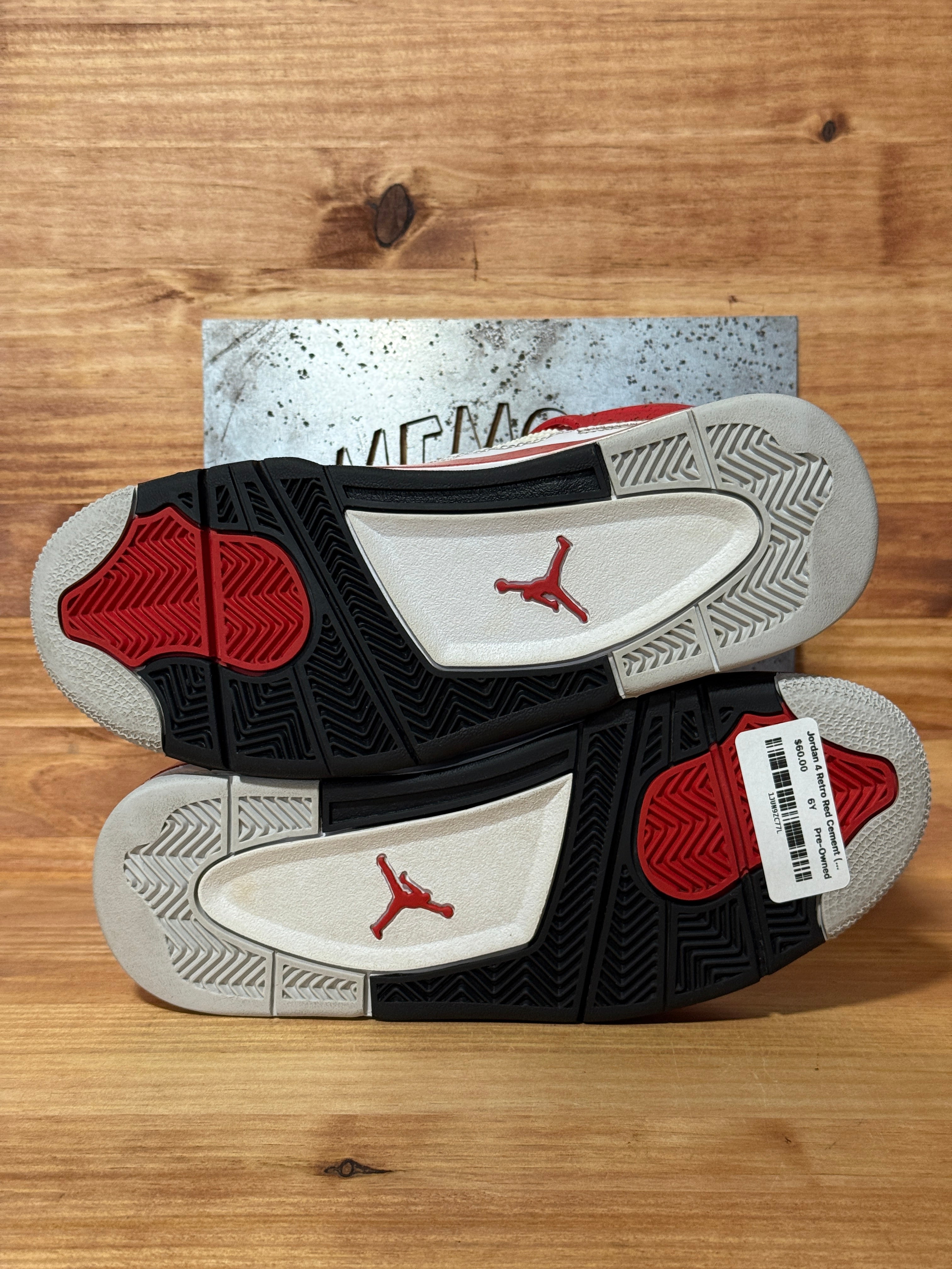 Jordan 4 Retro Red Cement (GS)