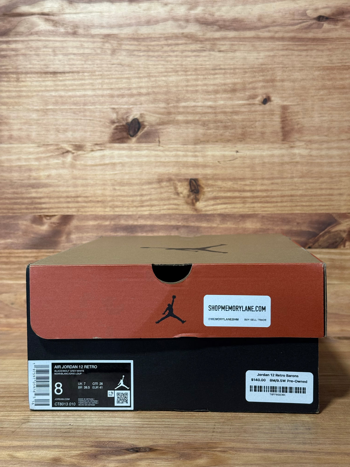 Jordan 12 Retro Barons