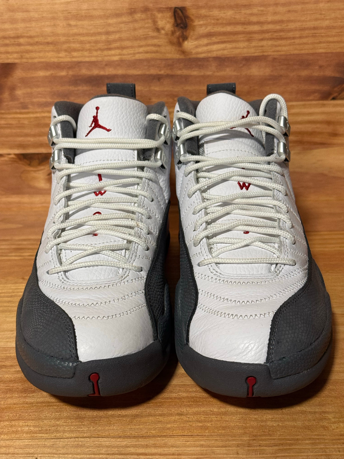 Jordan 12 Retro White Dark Grey