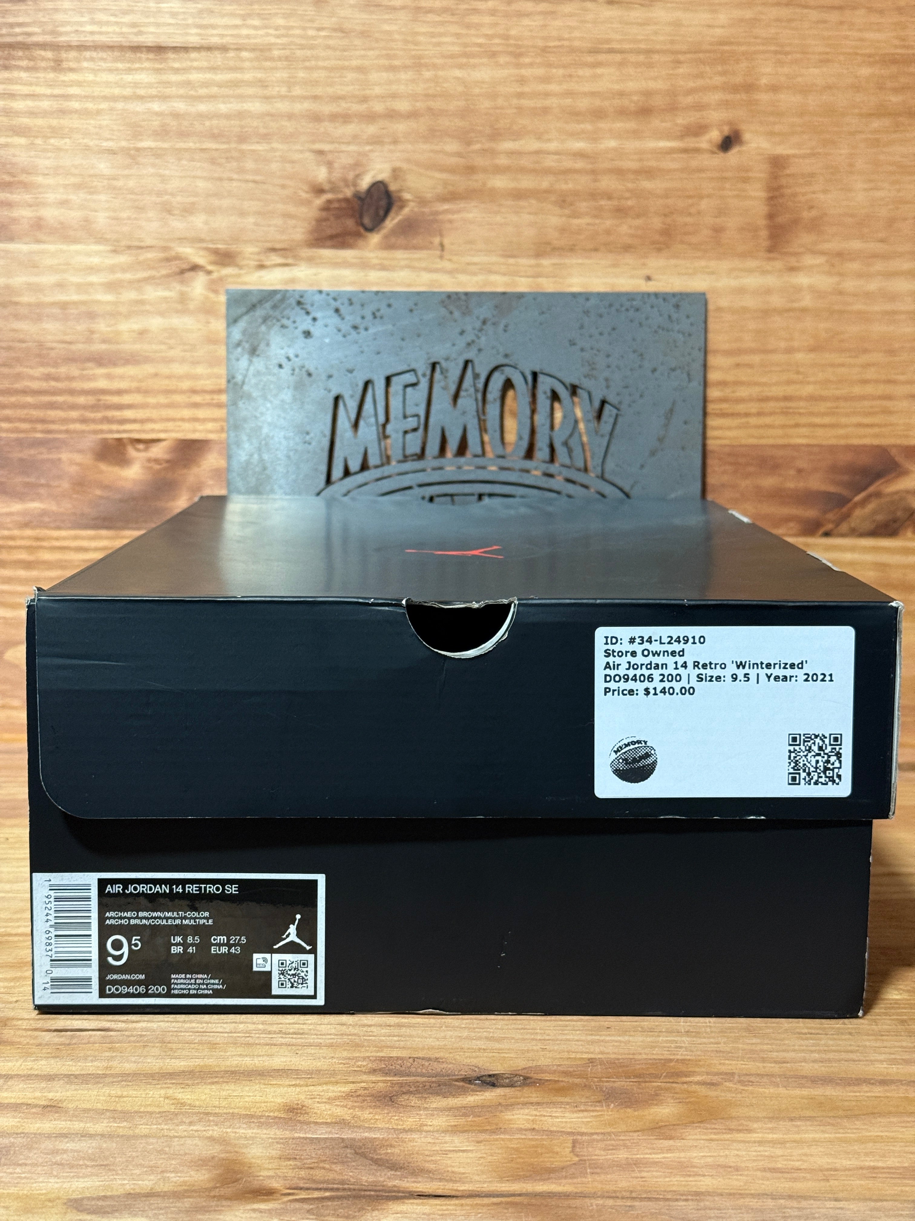 Jordan 14 Retro Winterized Archaeo Brown
