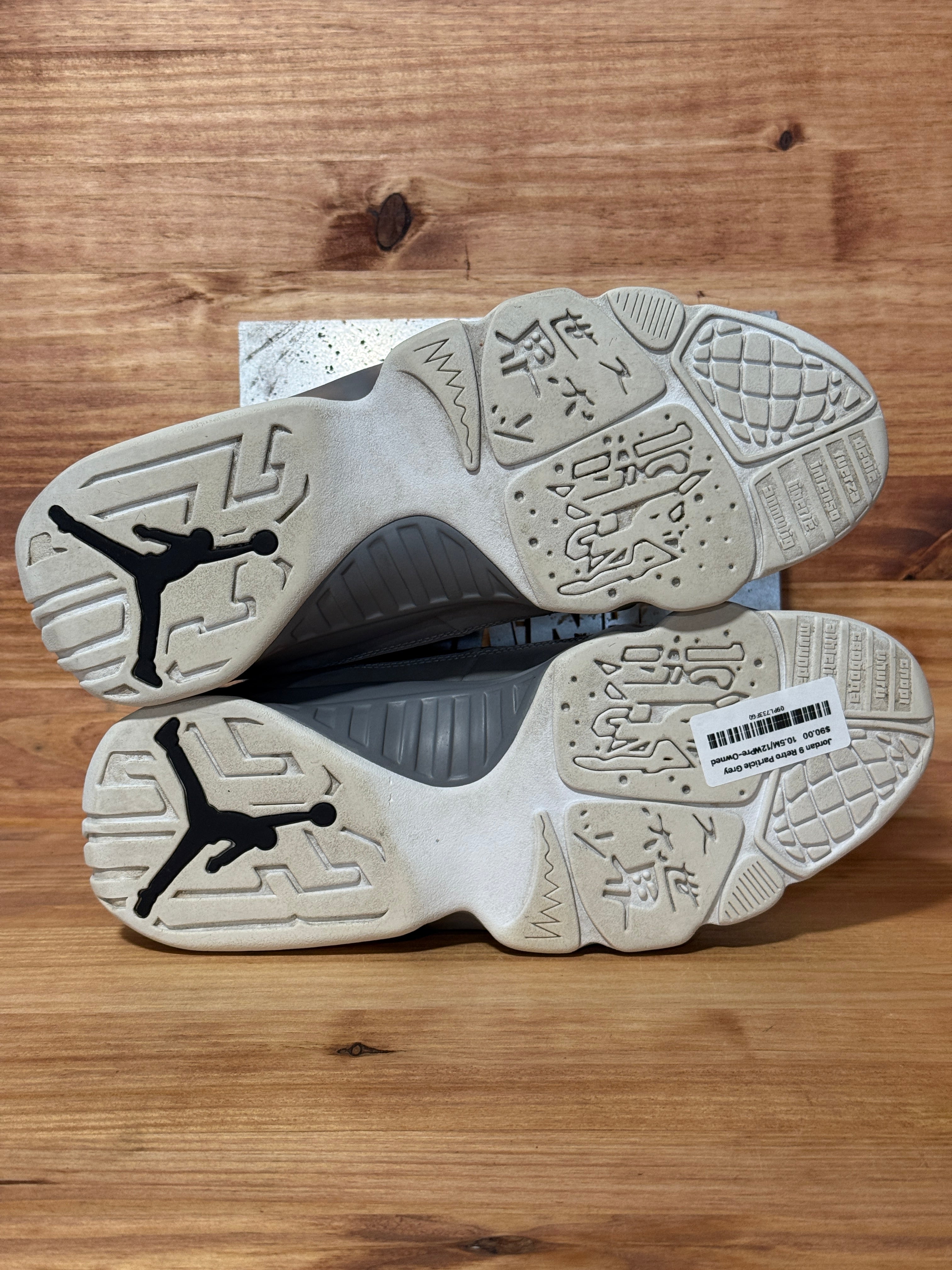 Jordan 9 Retro Particle Grey