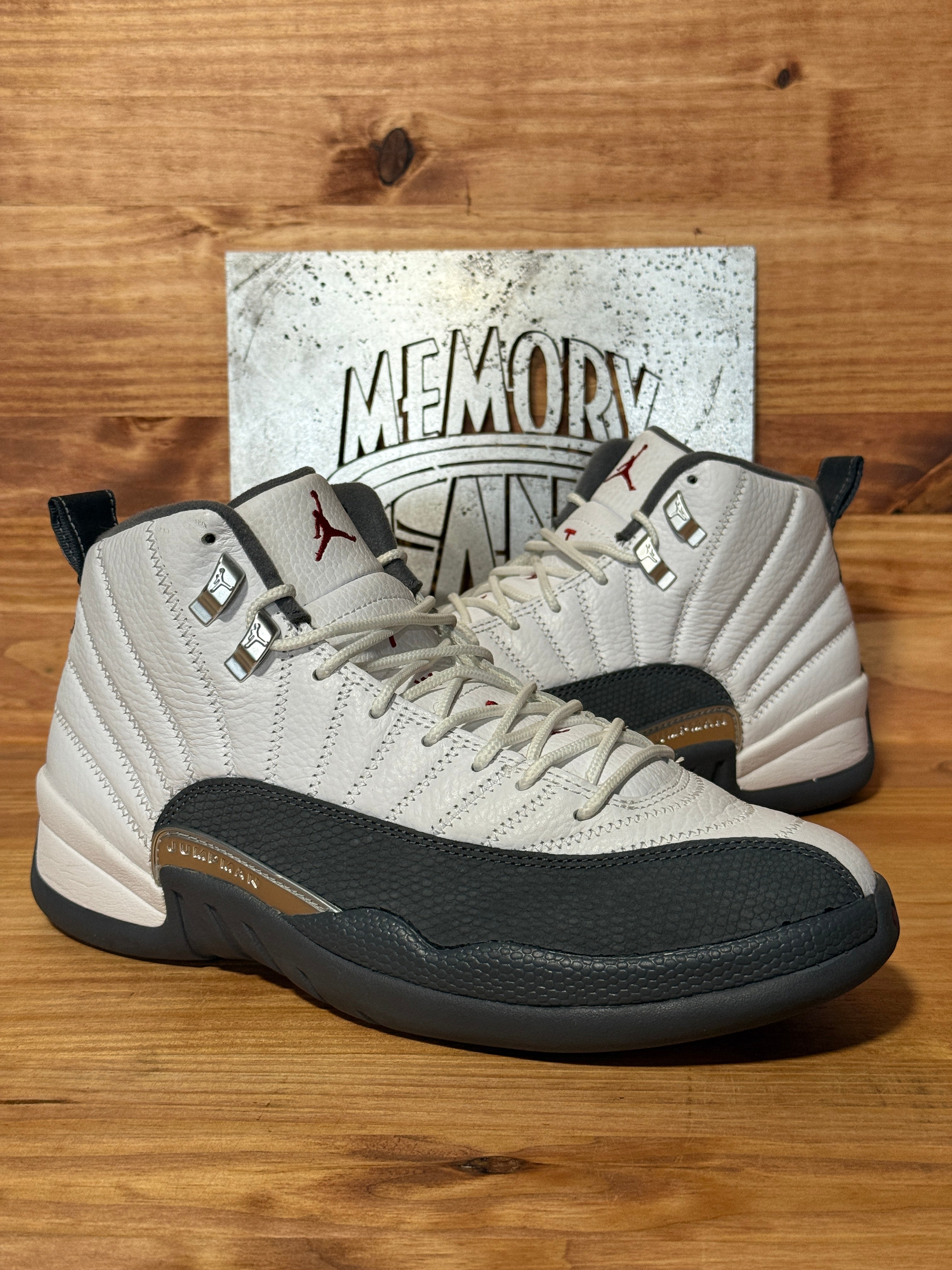 Jordan 12 Retro White Dark Grey