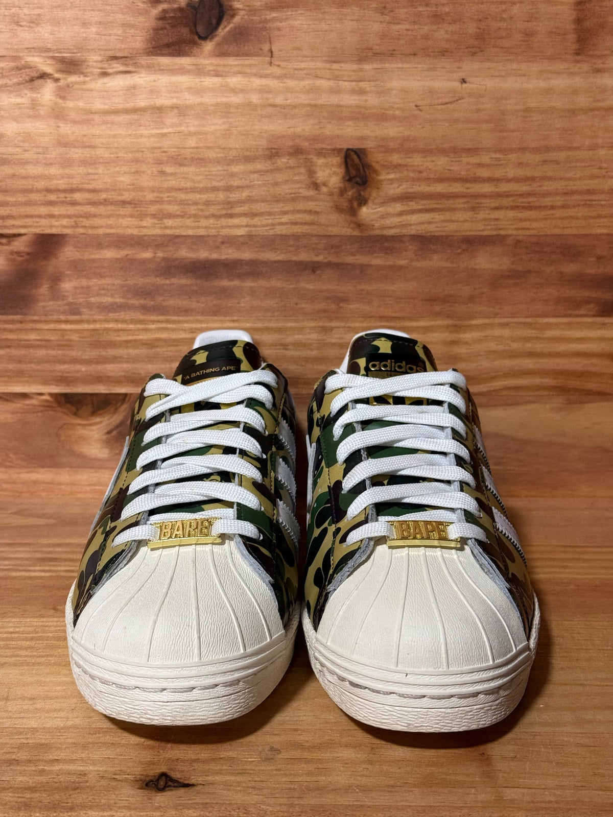 adidas Superstar Bape ABC Camo Green - Size 8.5