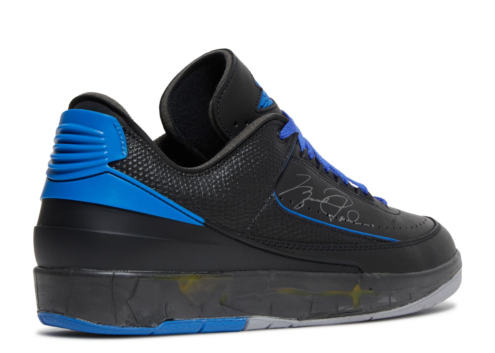 Off-White x Air Jordan 2 Retro Low SP Black Varsity Royal