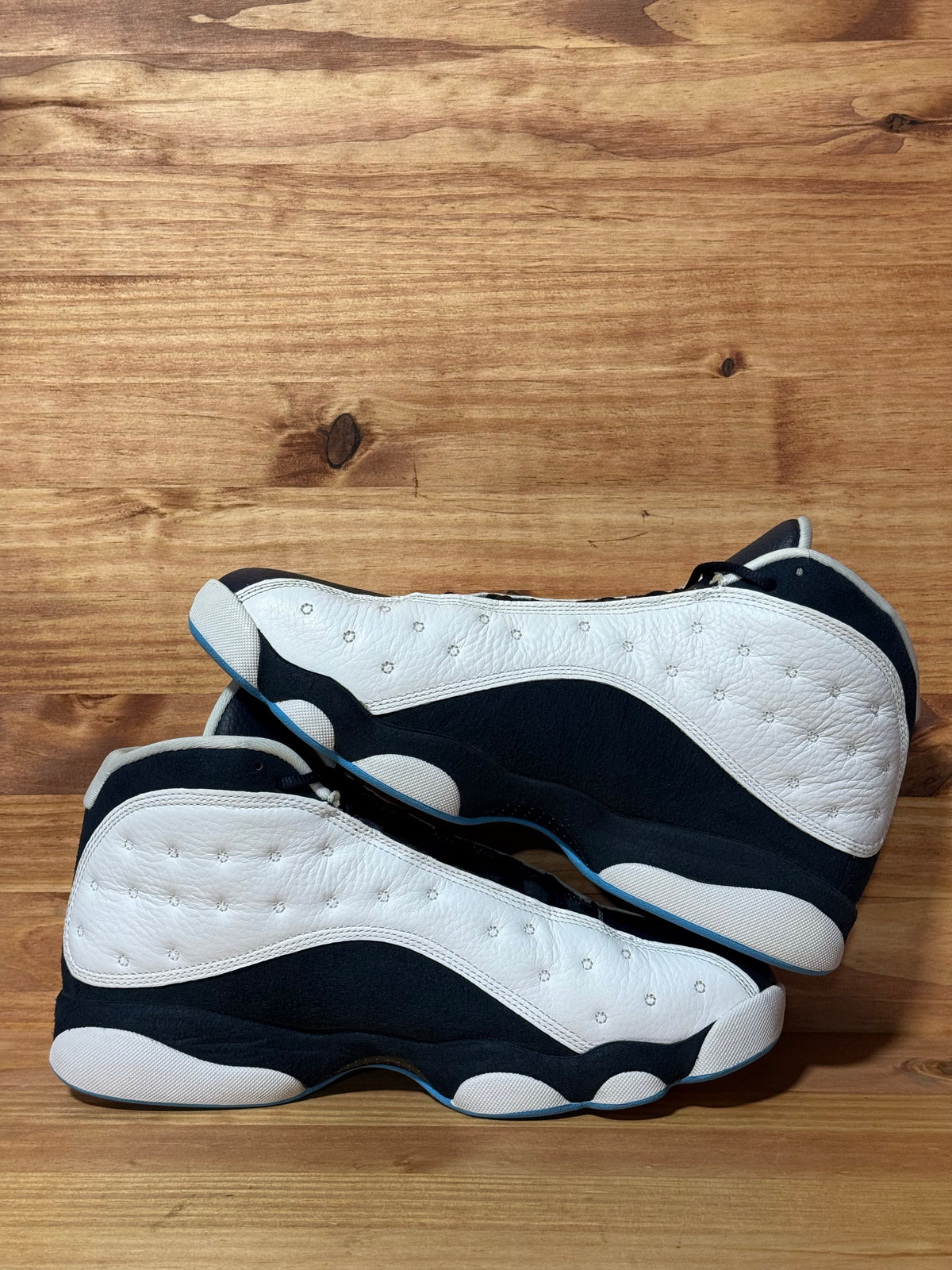 Jordan 13 Retro Obsidian Powder Blue White