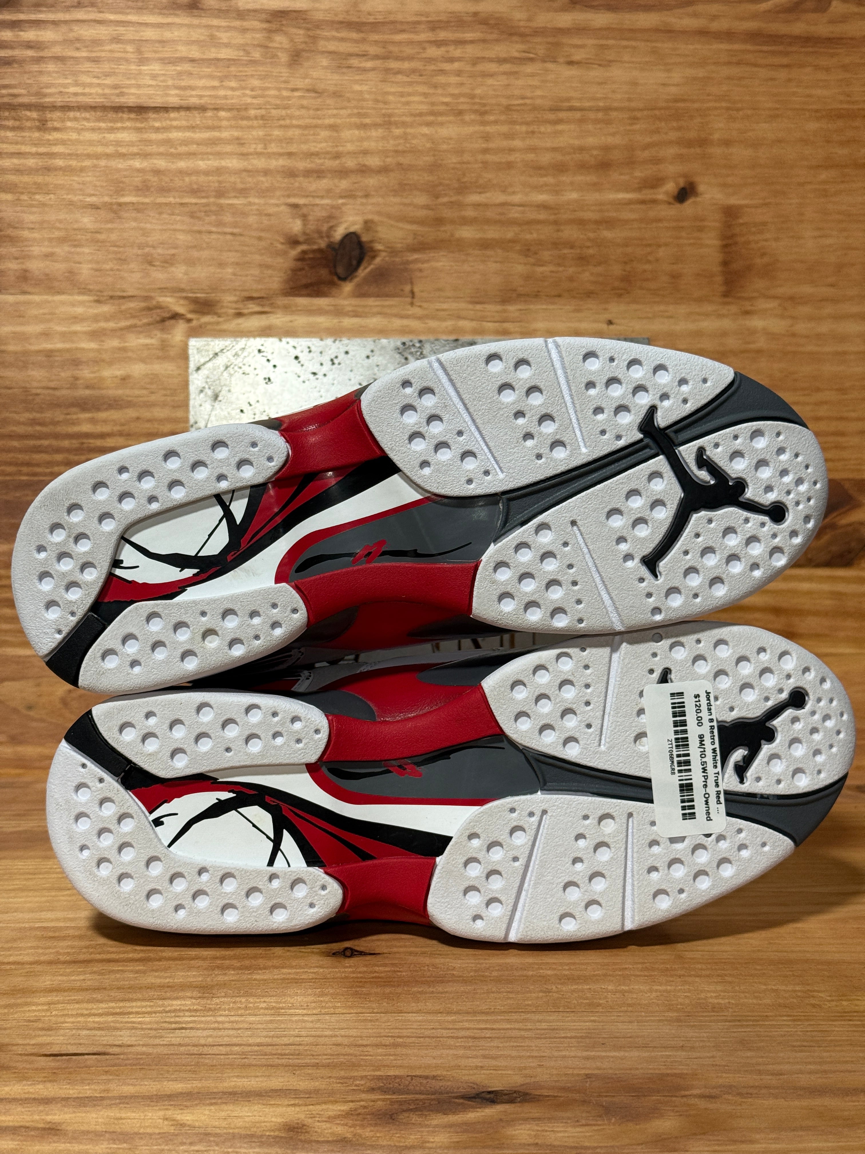 Jordan 8 Retro White True Red (2025)