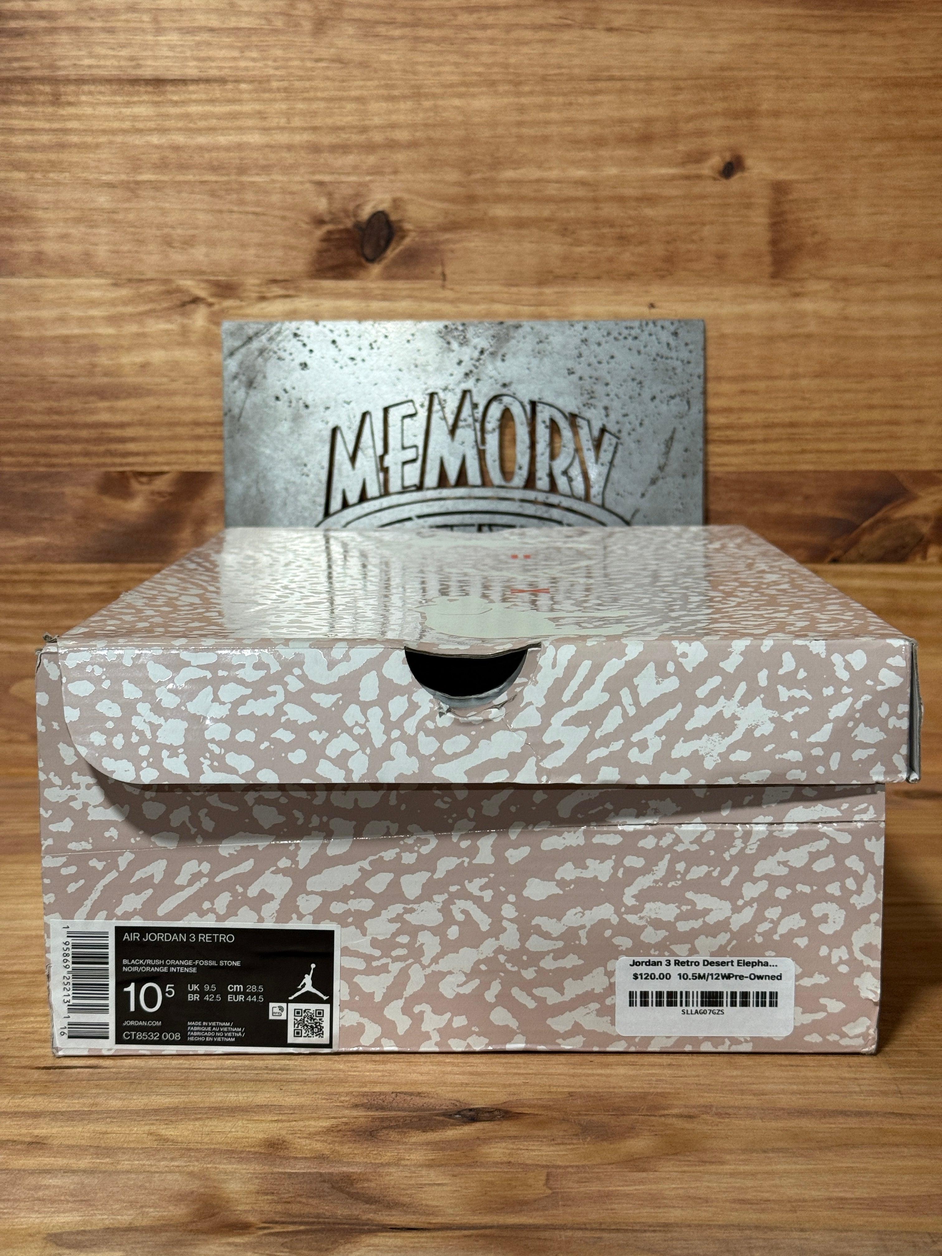 Jordan 3 Retro Desert Elephant