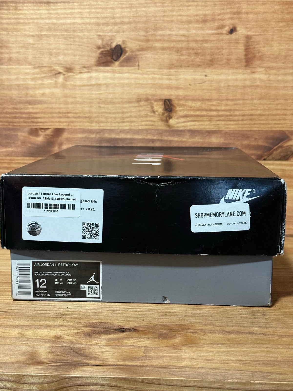 Jordan 11 Retro Low Legend Blue