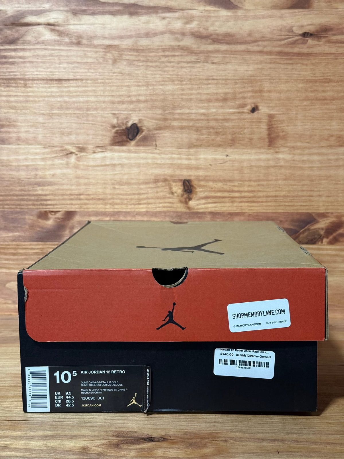Jordan 12 Retro Chris Paul Class Of 2003 - Size 10.5