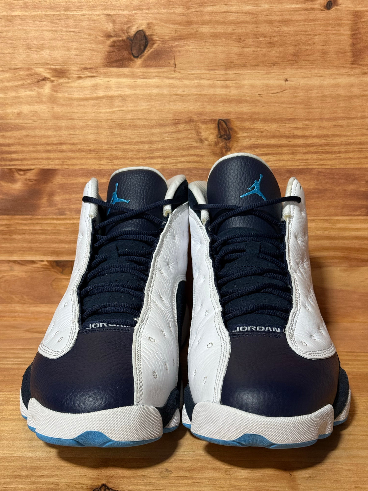 Jordan 13 Retro Obsidian Powder Blue White
