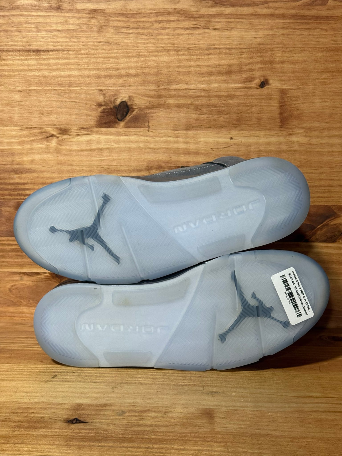 Jordan 5 Retro Wolf Grey (2026) - Size 10.5